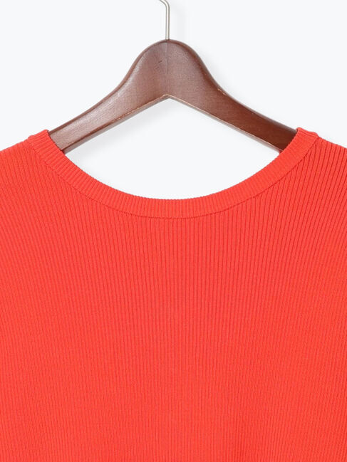 Te chichi「【調温】ペプラムハーフスリーブニット」|ニット・セーター|