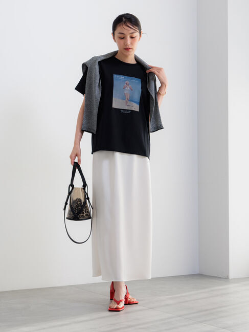 Te chichi「マリリンモンロービーチフォトTシャツ」|Tシャツ・カットソー|