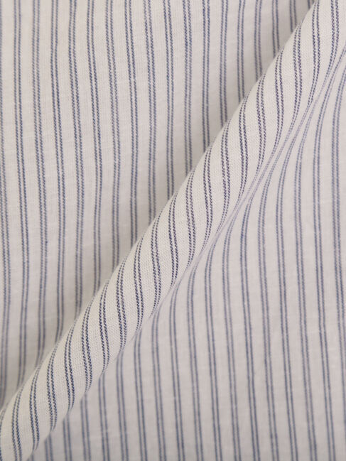 Samansa Mos2「【クールコットン】柄アソートフレンチスリーブチュニック」|シャツ・ブラウス|