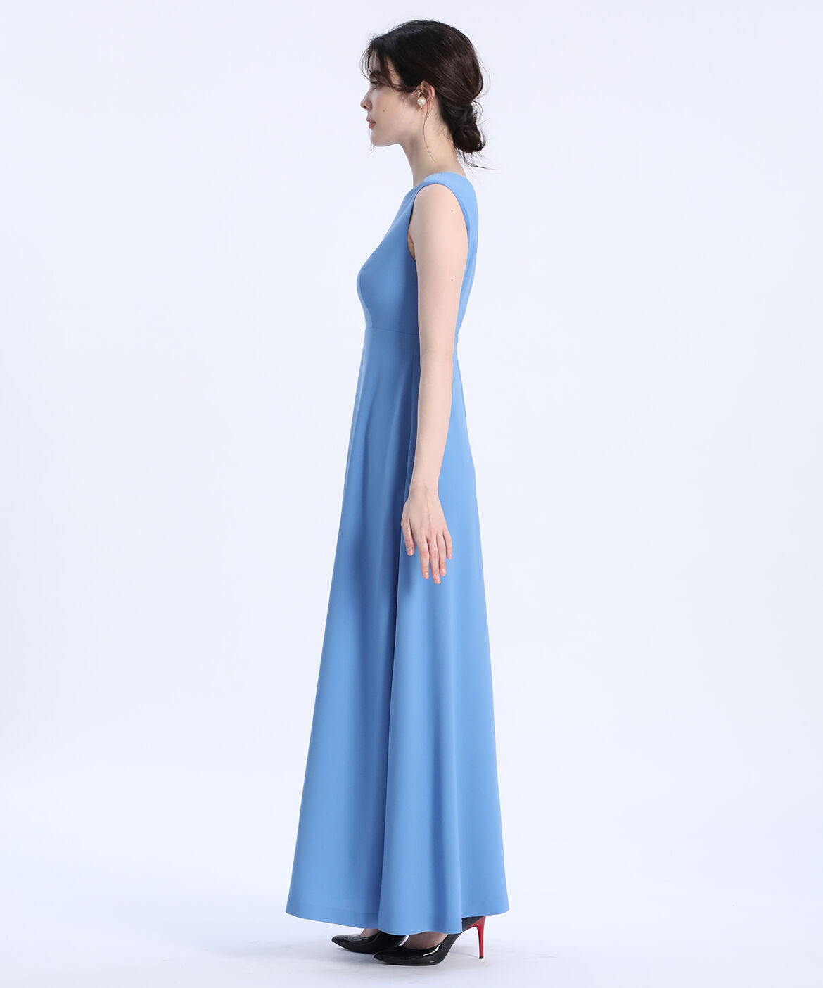 Maglie le cassetto「《M Maglie le cassetto》ケープ付3WAYロングドレス」|ワンピース|