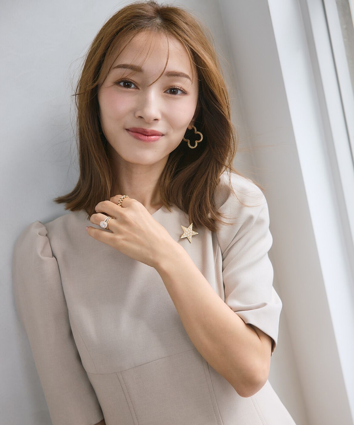 Maglie le cassetto「《M Maglie le cassetto&times;吉田理紗》クチュールシルエットワンピース」|ワンピース|