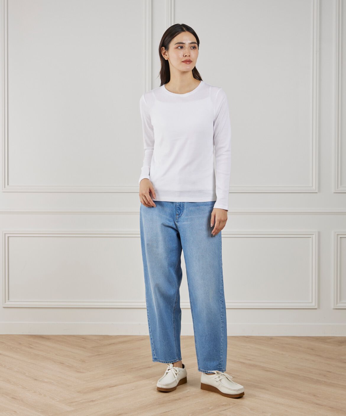 DAY by DAY it&rsquo;s international「長袖クルーネックプルオーバー《スビン綿MIXフライス》」|Tシャツ・カットソー|