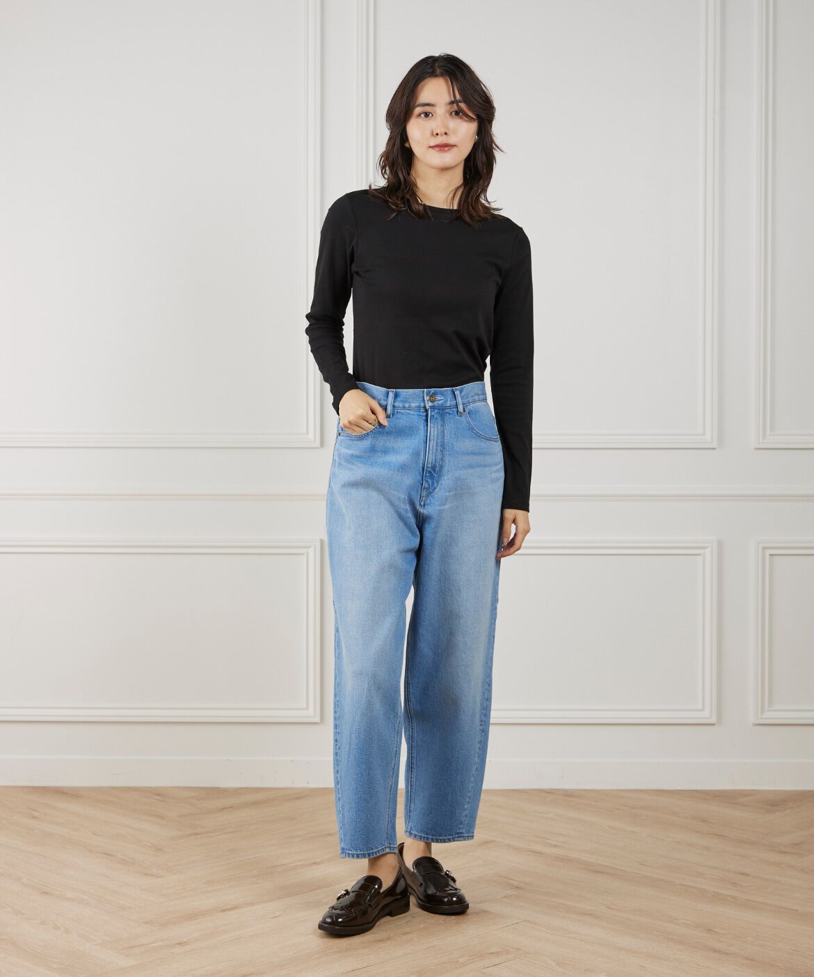 DAY by DAY it&rsquo;s international「長袖クルーネックプルオーバー《スビン綿MIXフライス》」|Tシャツ・カットソー|