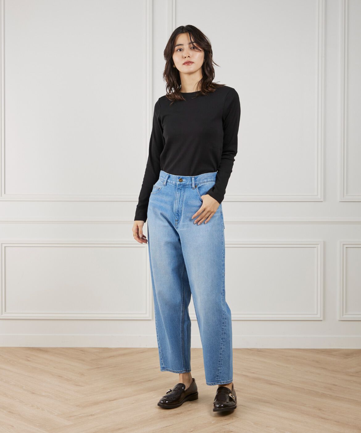 DAY by DAY it&rsquo;s international「長袖クルーネックプルオーバー《スビン綿MIXフライス》」|Tシャツ・カットソー|