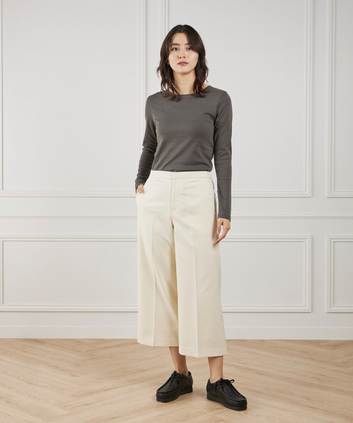 DAY by DAY it&rsquo;s international「長袖クルーネックプルオーバー《スビン綿MIXフライス》」|Tシャツ・カットソー|