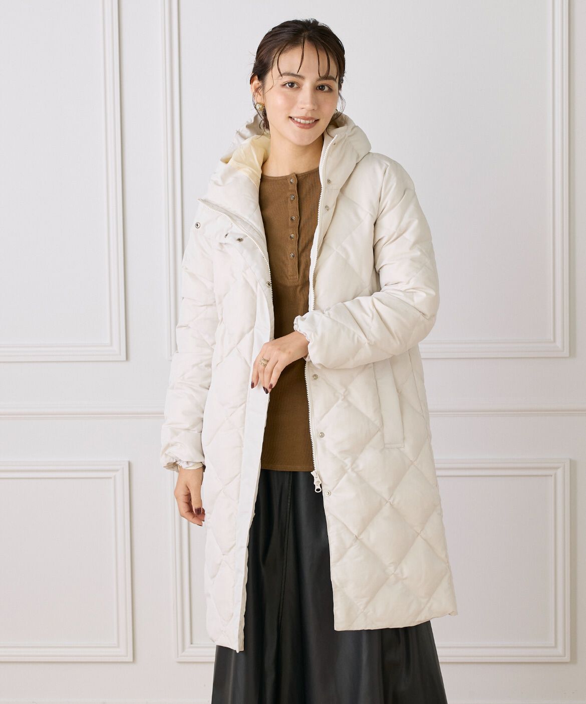 DAY by DAY it&rsquo;s international「フーデットダウンコート《TAIONコラボレーション》　」|ダウン|