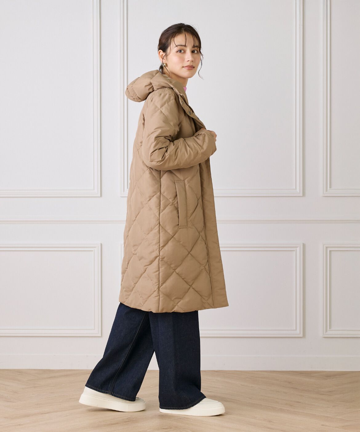 DAY by DAY it&rsquo;s international「フーデットダウンコート《TAIONコラボレーション》　」|ダウン|