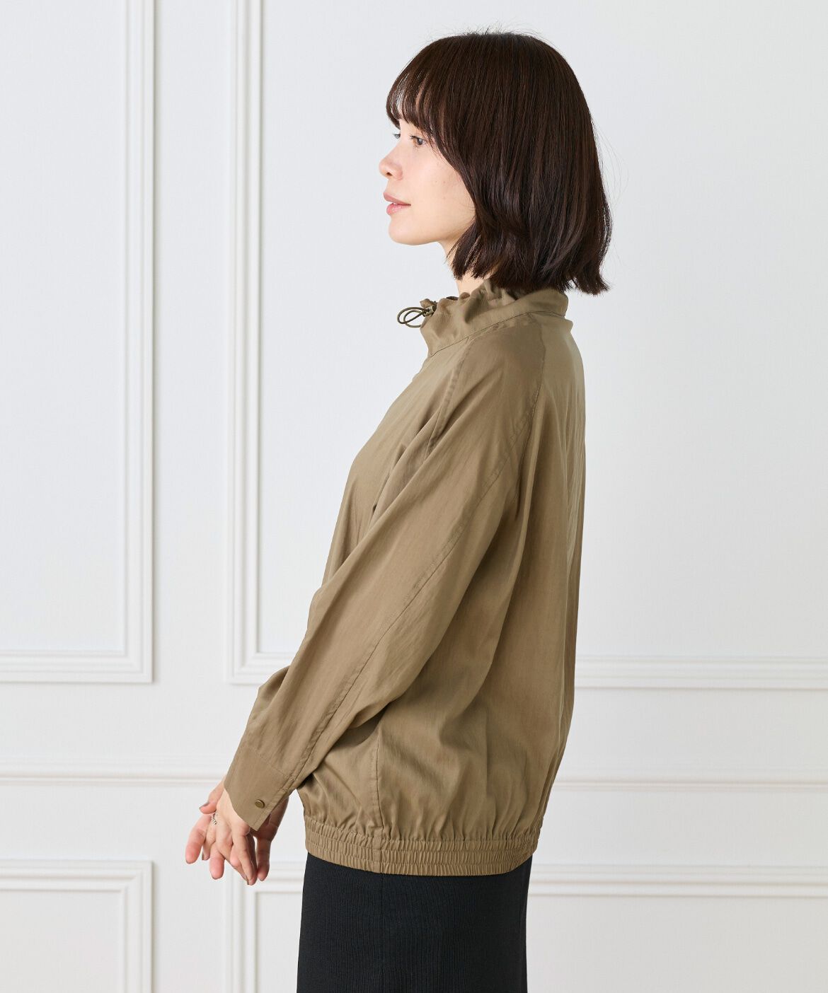 Le Souk「《大きいサイズ》ジップアップブルゾン」|その他|