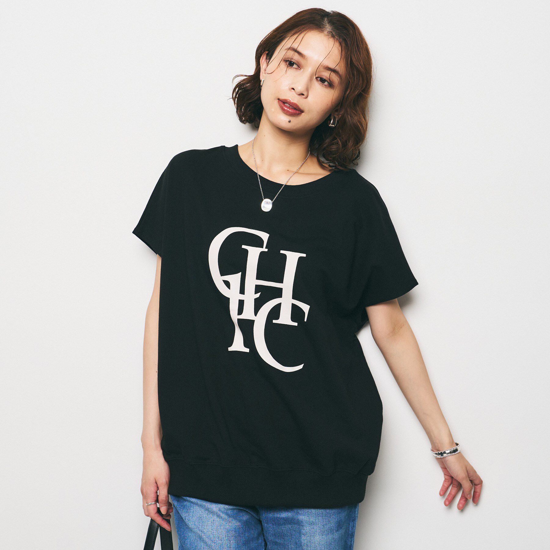 UNTITLED「【CHIGNON】別注 ミニ裏毛フレンチスリーブプルオーバー」|Tシャツ・カットソー|