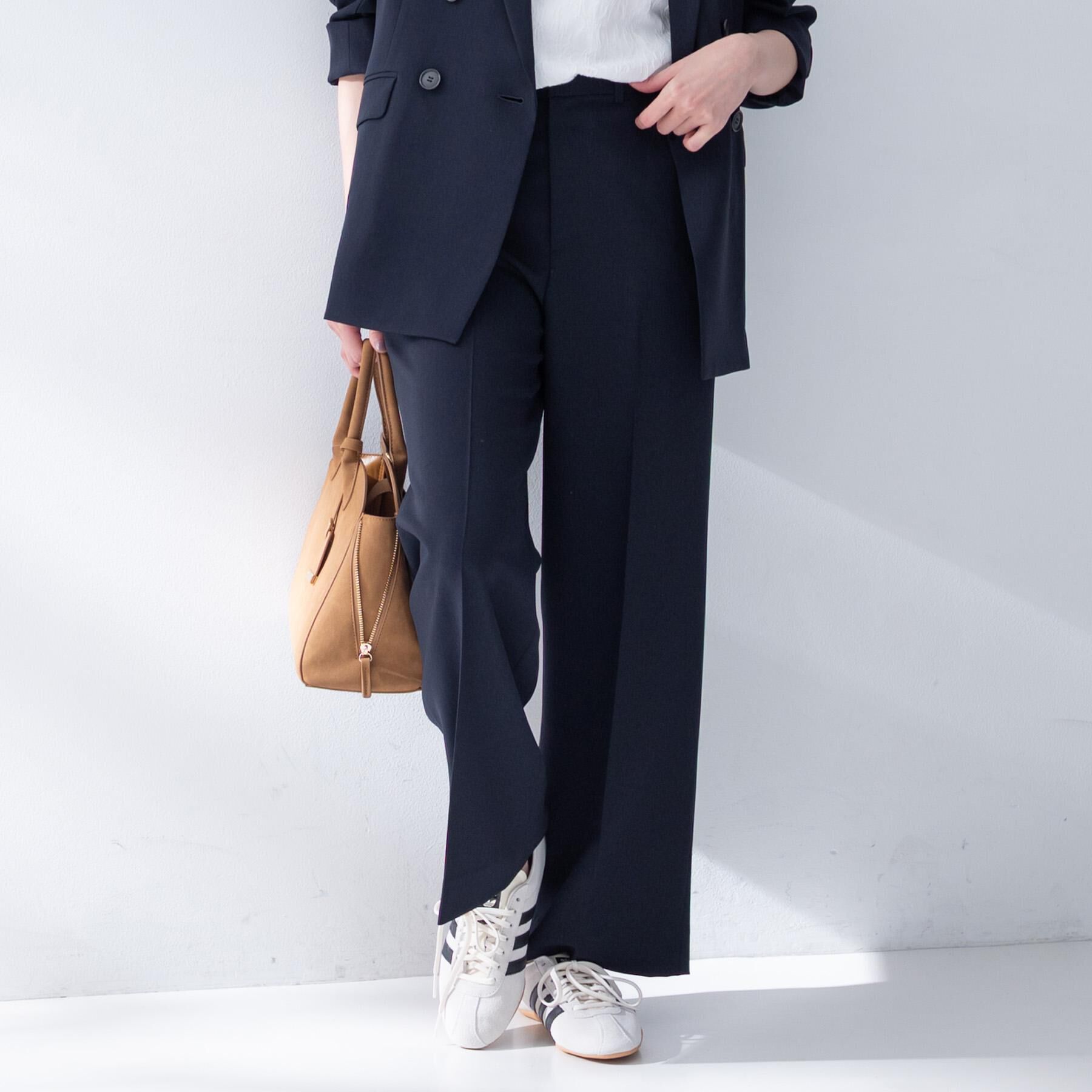 UNTITLED「【接触冷感/UV/セットアップ可】エアリー ワイドパンツ」|その他|