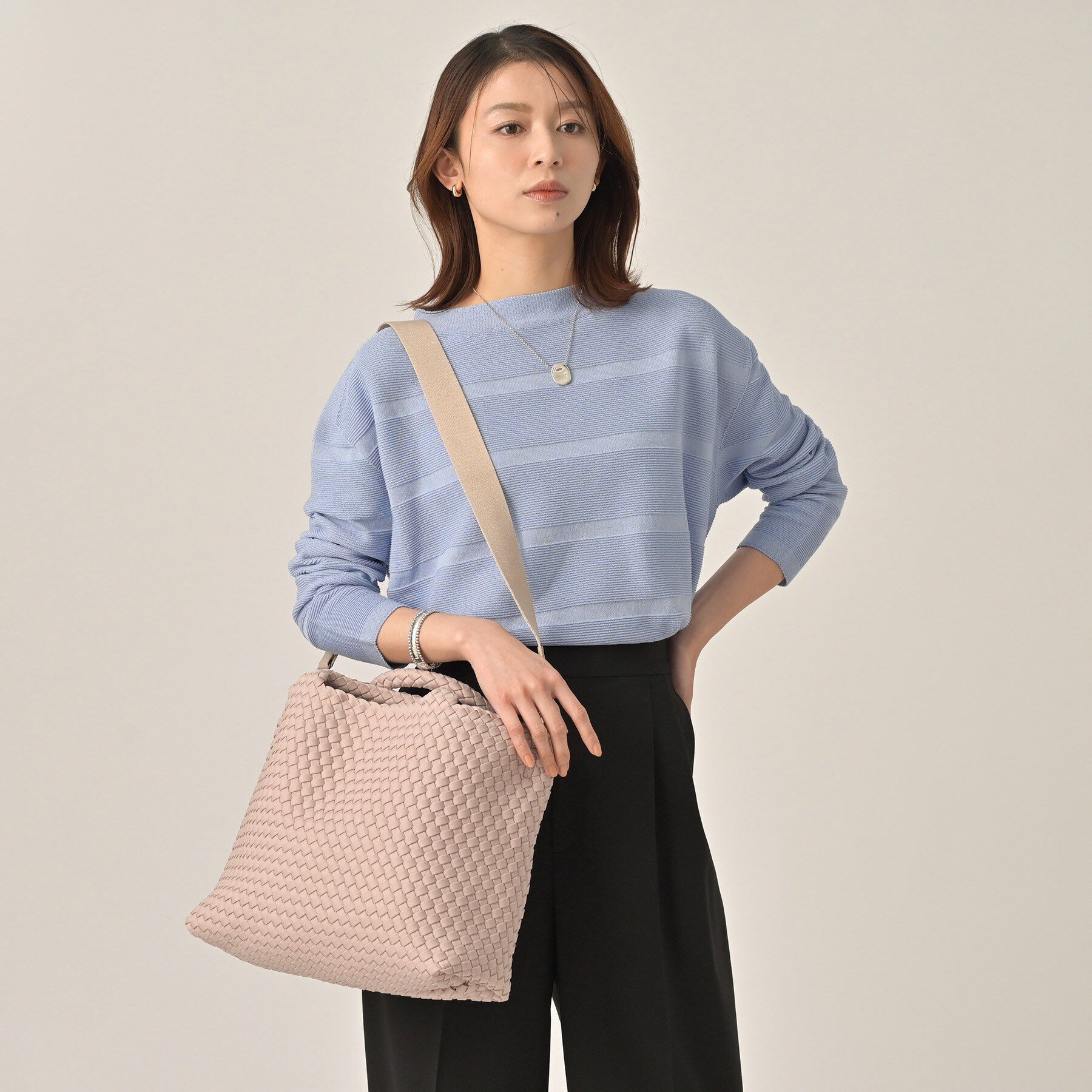 UNTITLED「【古畑星夏さん着用/定番人気】ボンディングメッシュトート」|トートバッグ|