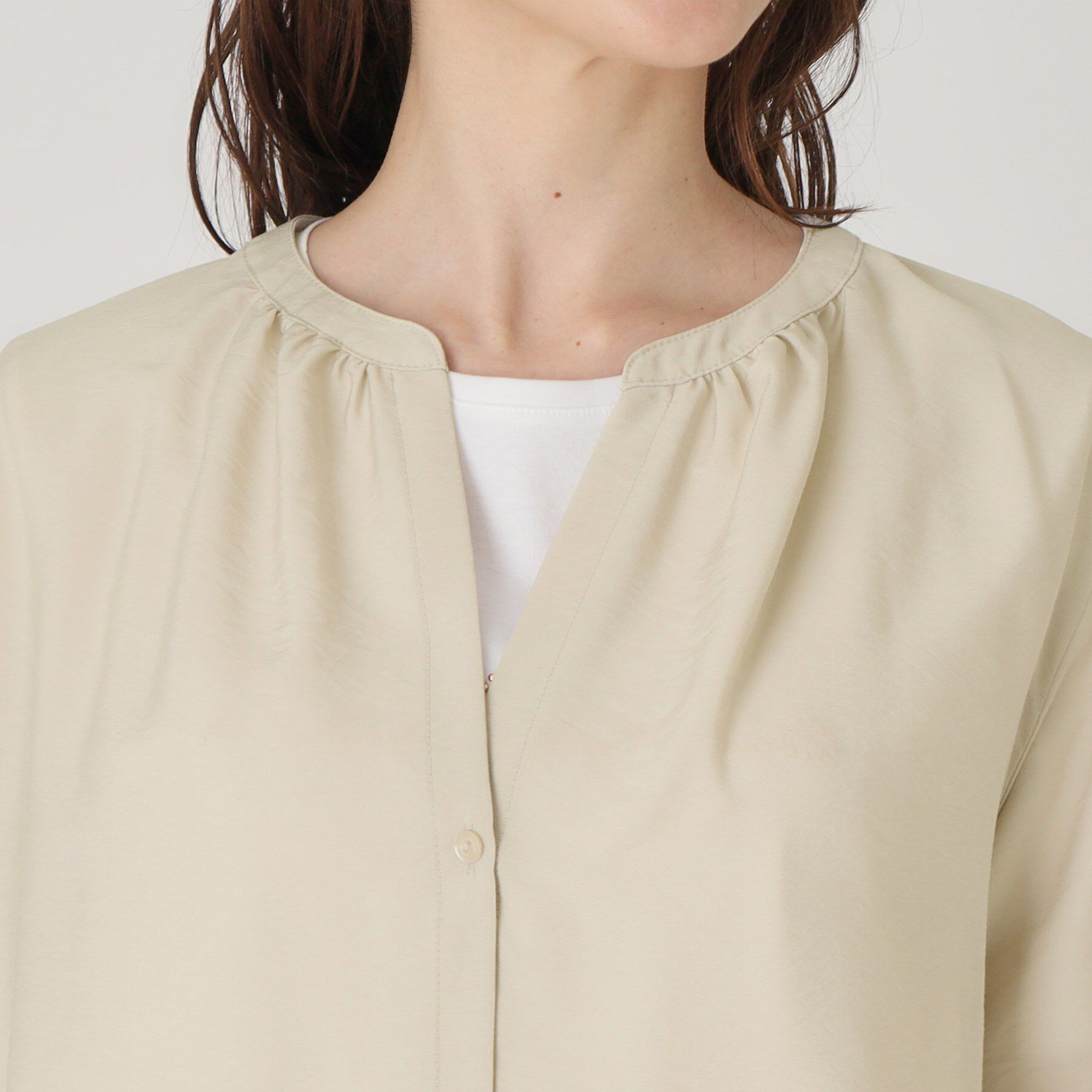 COUP DE CHANCE「【洗える】ロングブラウス」|シャツ・ブラウス|