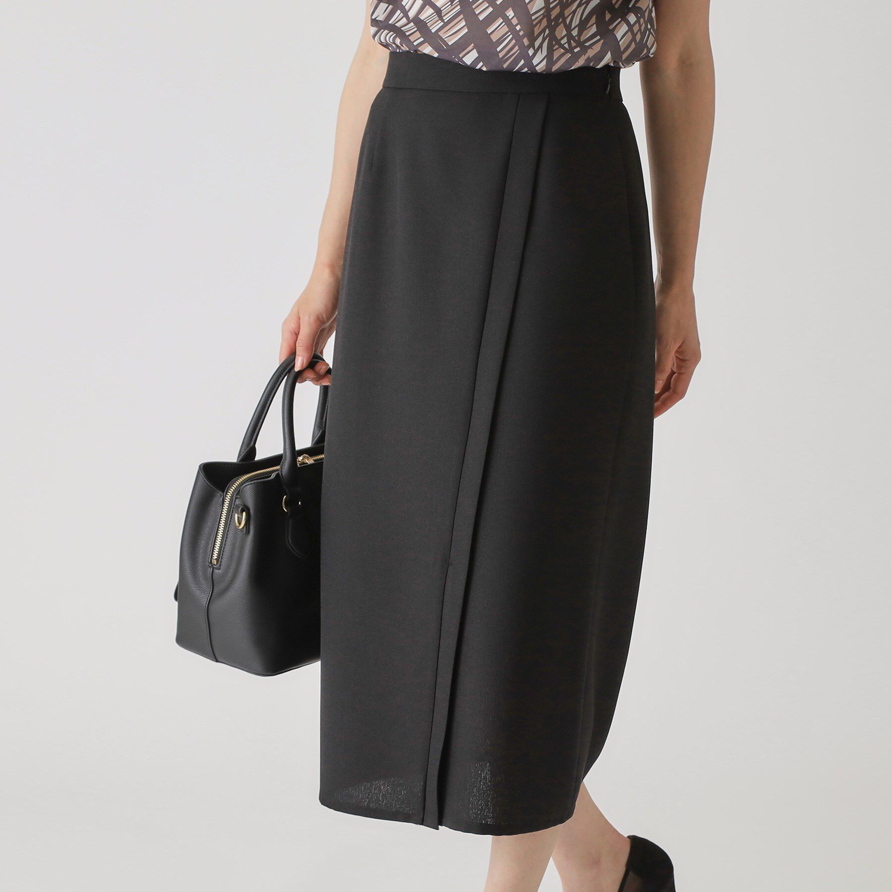 COUP DE CHANCE「【手洗い可／日本製】きれいめデザインタイトスカート」|スカート|