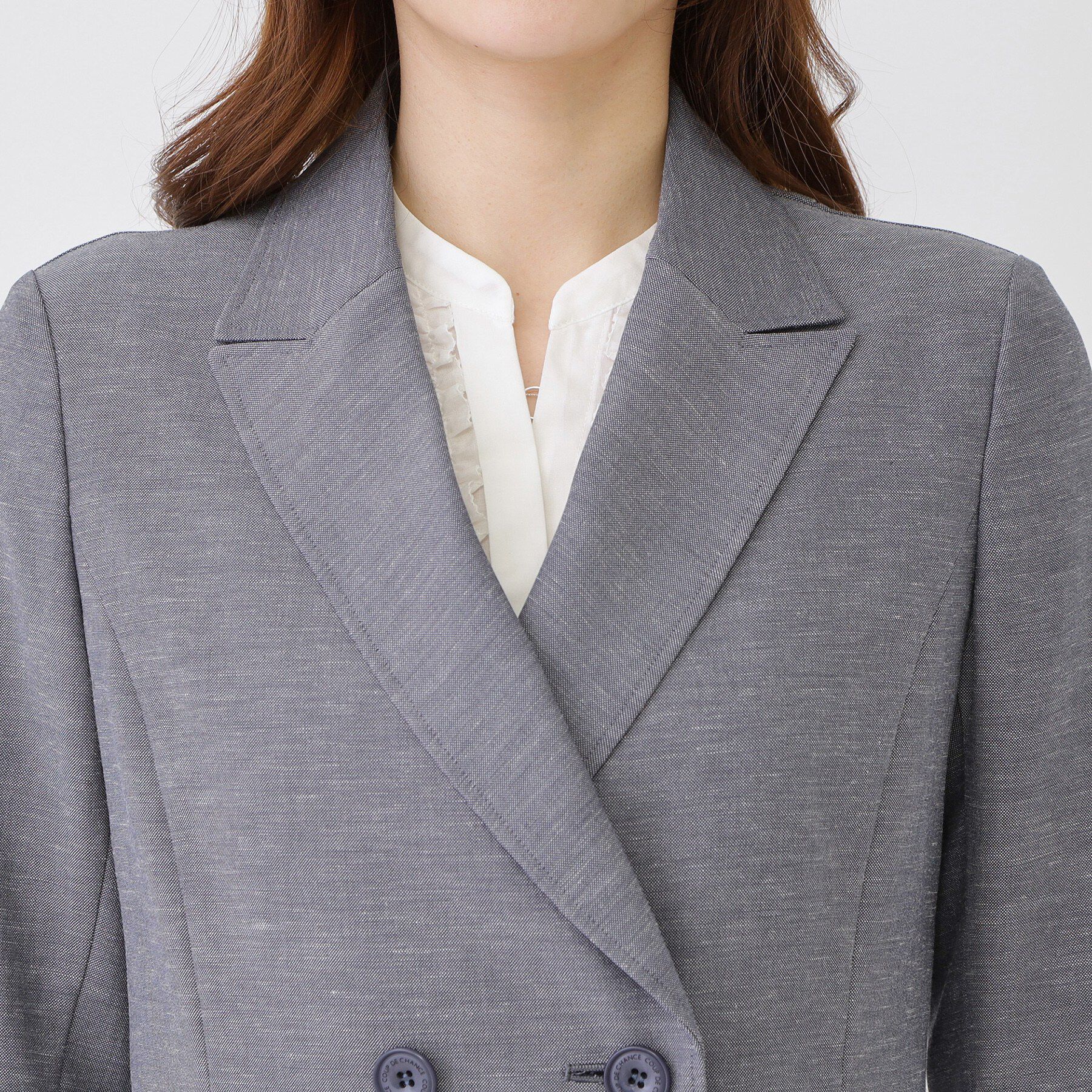 COUP DE CHANCE「【手洗い可/日本製/セットアップ可】ダブルジャケット」|テーラードジャケット|