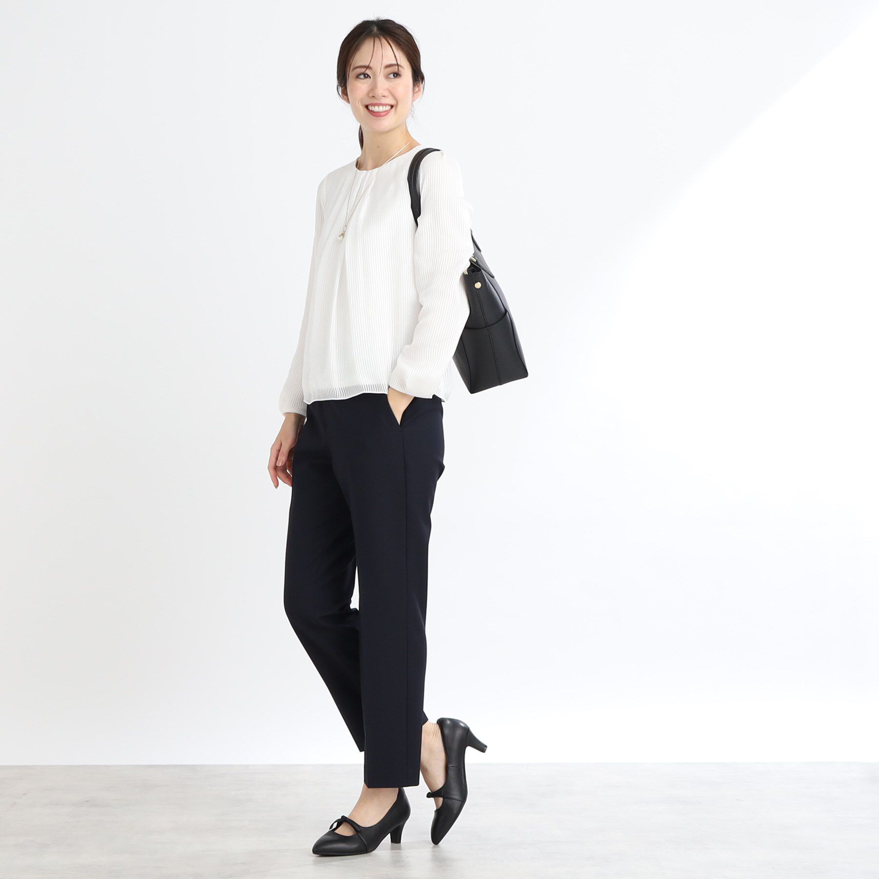 Reflect「【WEB限定カラーあり／私のパンツ／手洗い可】ストレッチテーパードパンツ」|その他|