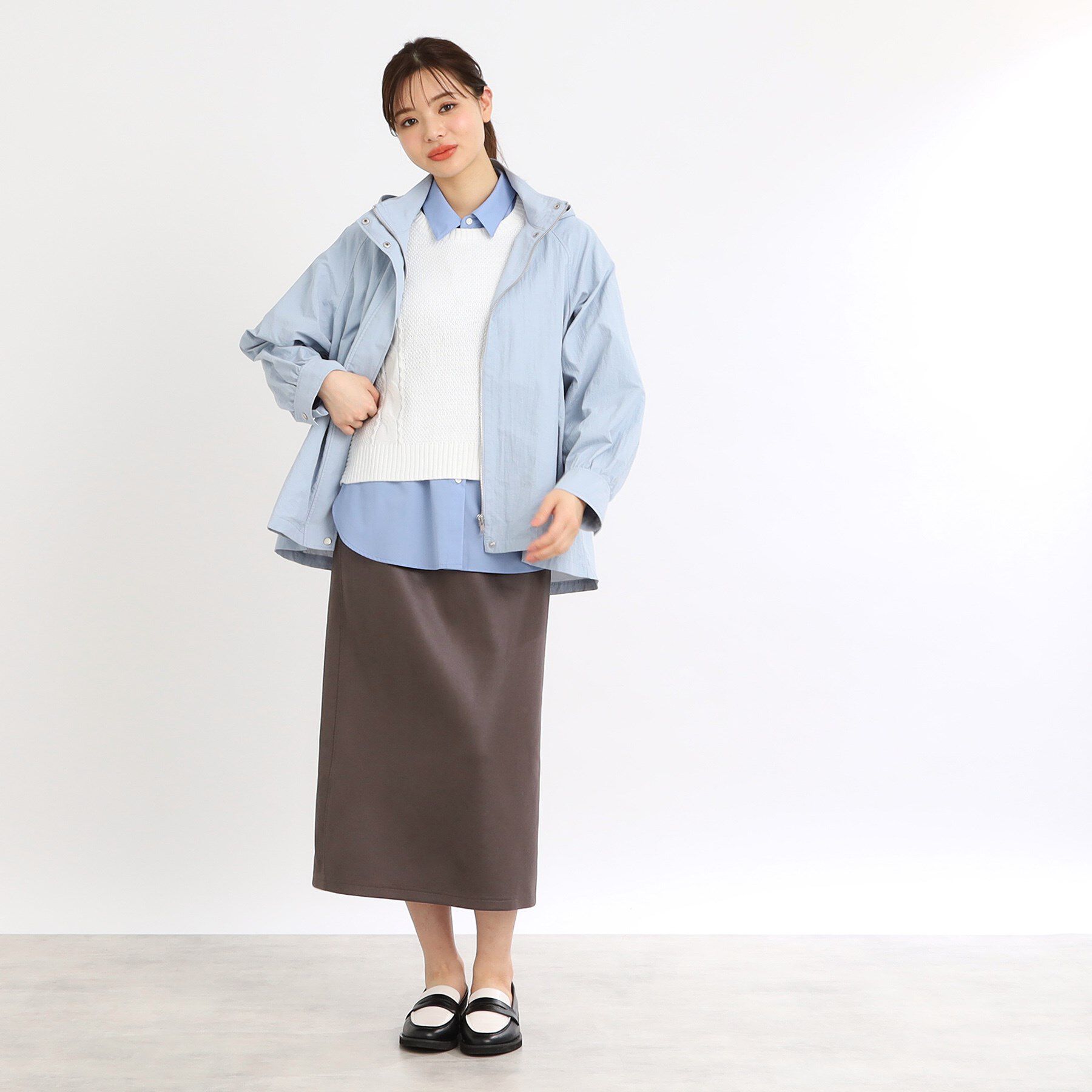 Reflect「フーデッドライティブルゾン」|ブルゾン・スタジャン|