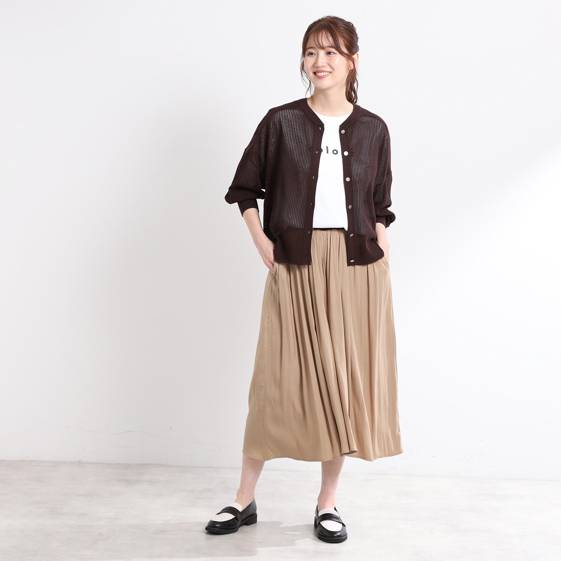 Reflect「【E‐QUALITY／手洗い可】ドライタッチカーディガン」|カーディガン|