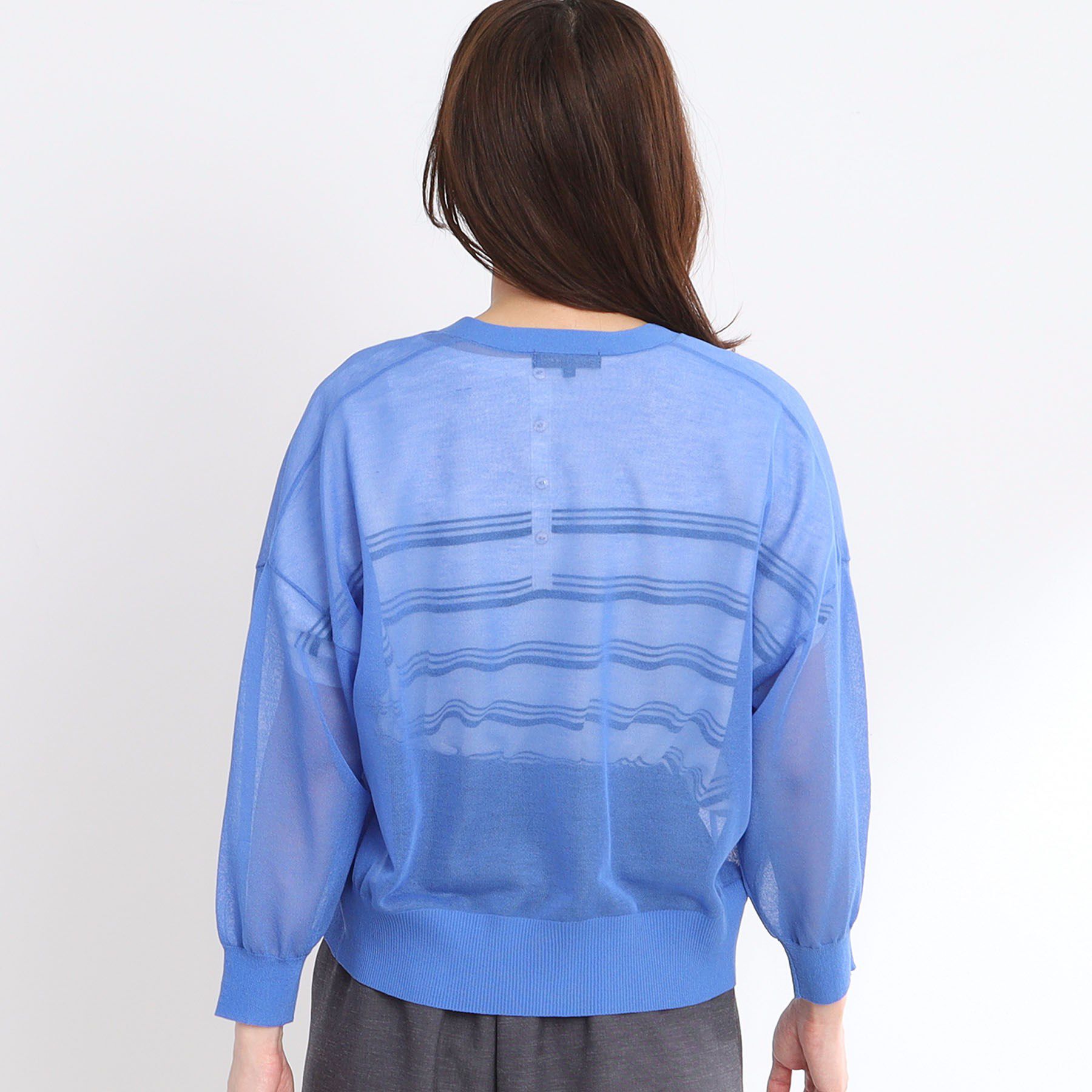 Reflect「【手洗い可】キレイめシアーカーディガン」|カーディガン|