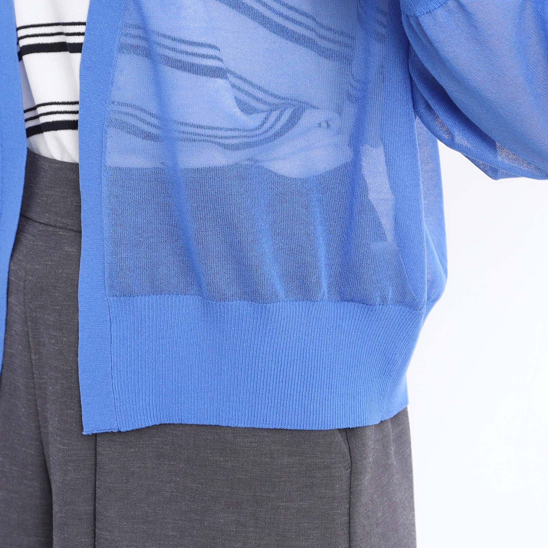 Reflect「【手洗い可】キレイめシアーカーディガン」|カーディガン|