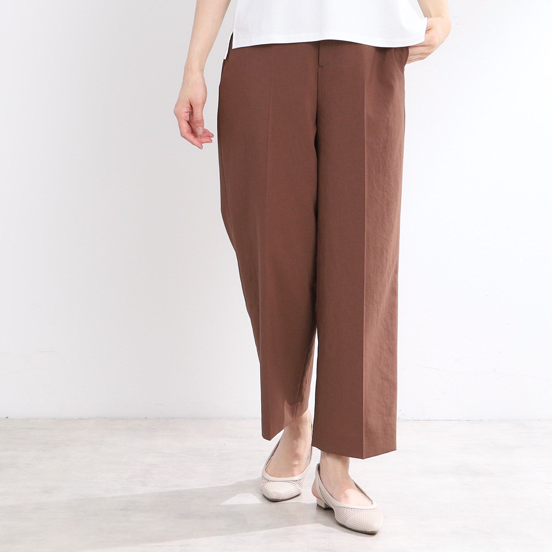 Reflect「【マシンウォッシュ可／セットアップ可／通勤におすすめ】ドライタッチストレートパンツ」|その他|