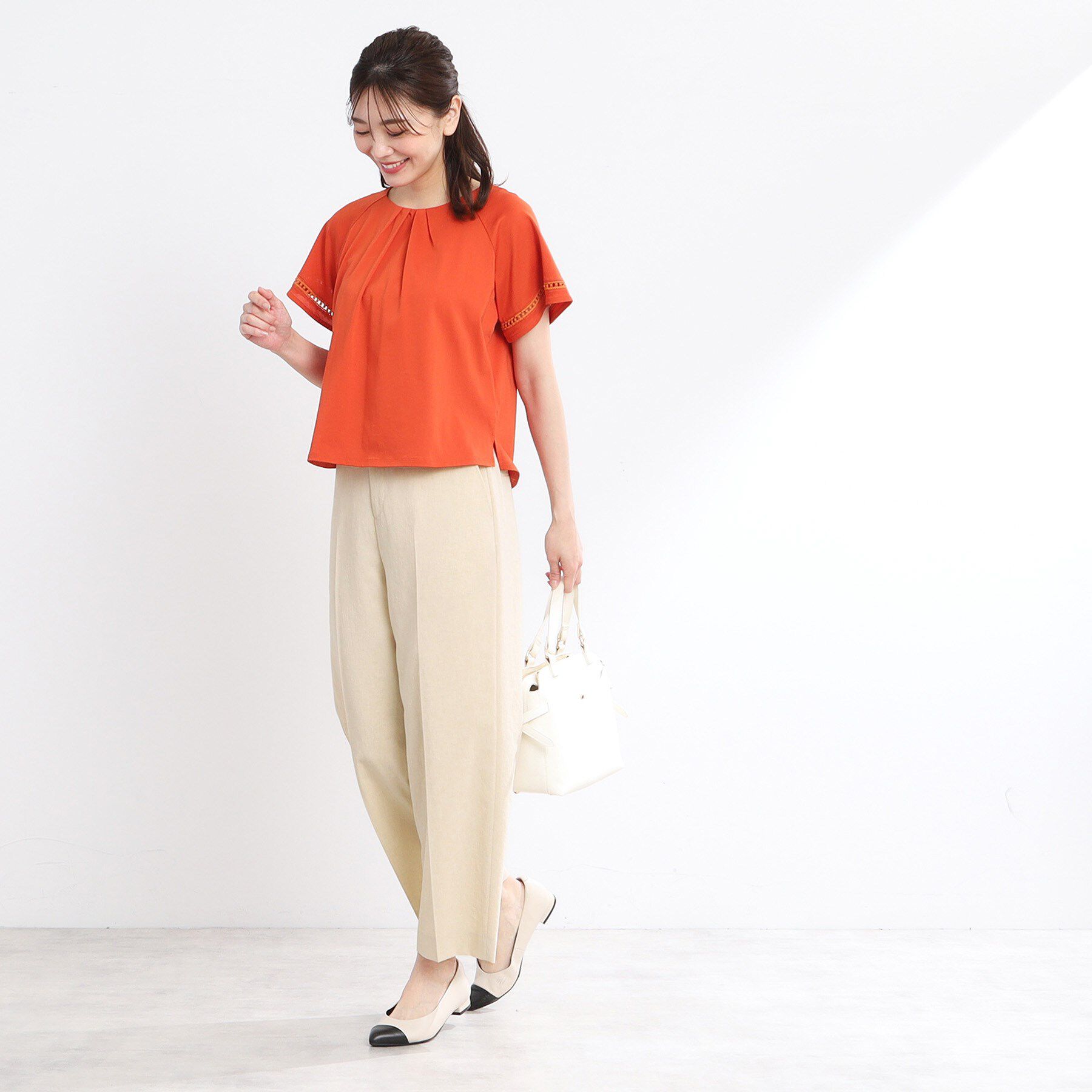 Reflect「【マシンウォッシュ可／セットアップ可／通勤におすすめ】ドライタッチストレートパンツ」|その他|