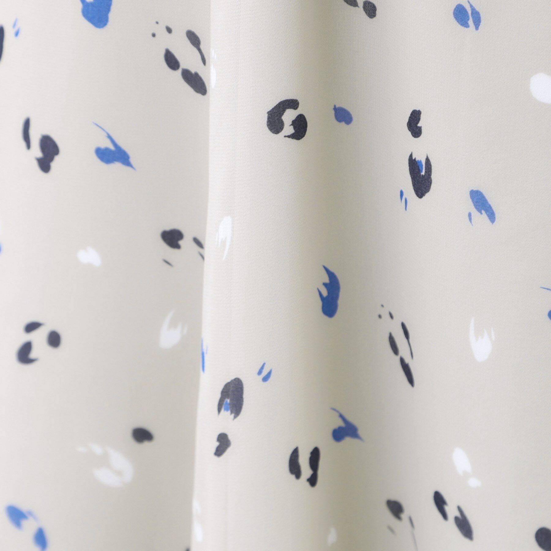 Reflect「【ウエストリボン付き】フレアプリントワンピース」|ワンピース|