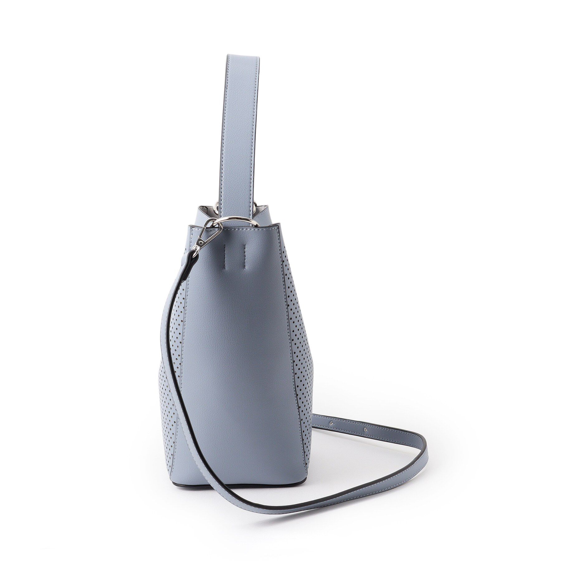 Reflect「【肩掛けショルダー付き】パンチングデザインワンショルダーバッグ」|ショルダー・メッセンジャー|