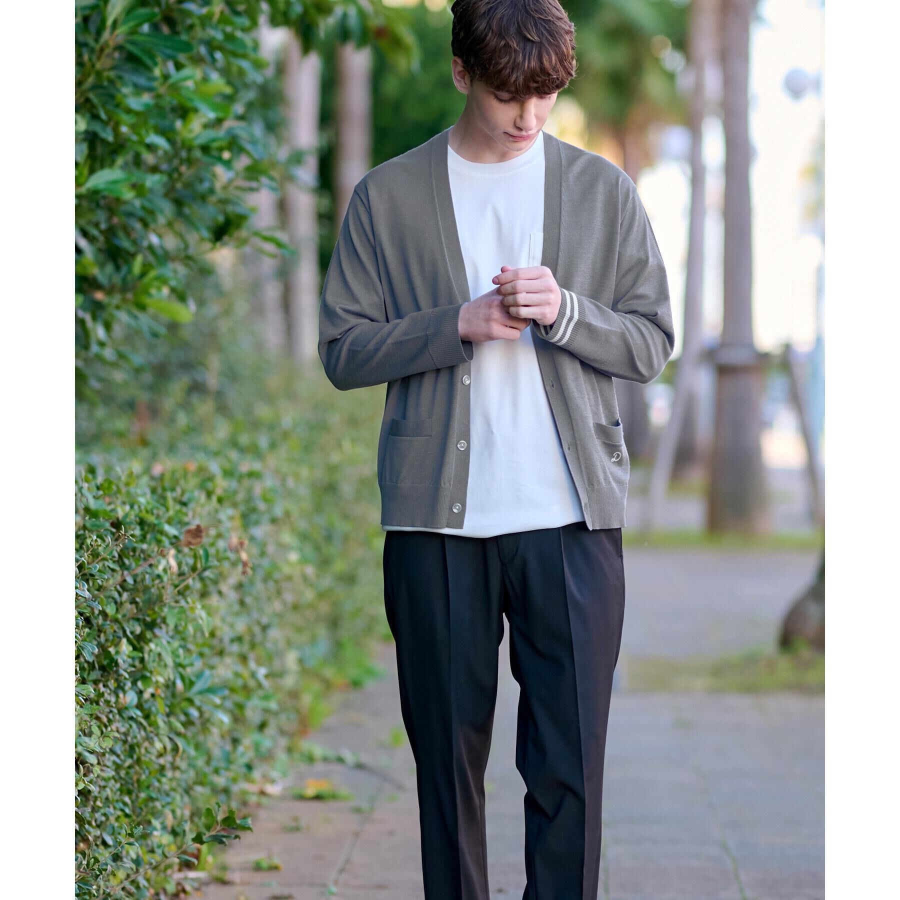 DRESSTERIOR「スリーブライン スプリングカーディガン」|カーディガン|