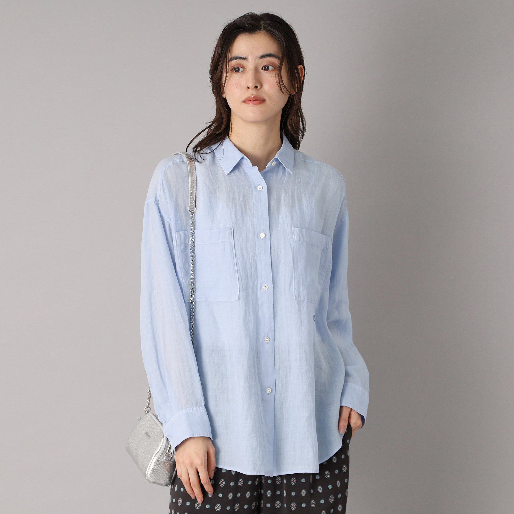 DRESSTERIOR「【人気定番/ラミー100％】ガーメントダイラミーシャツ」|シャツ・ブラウス|