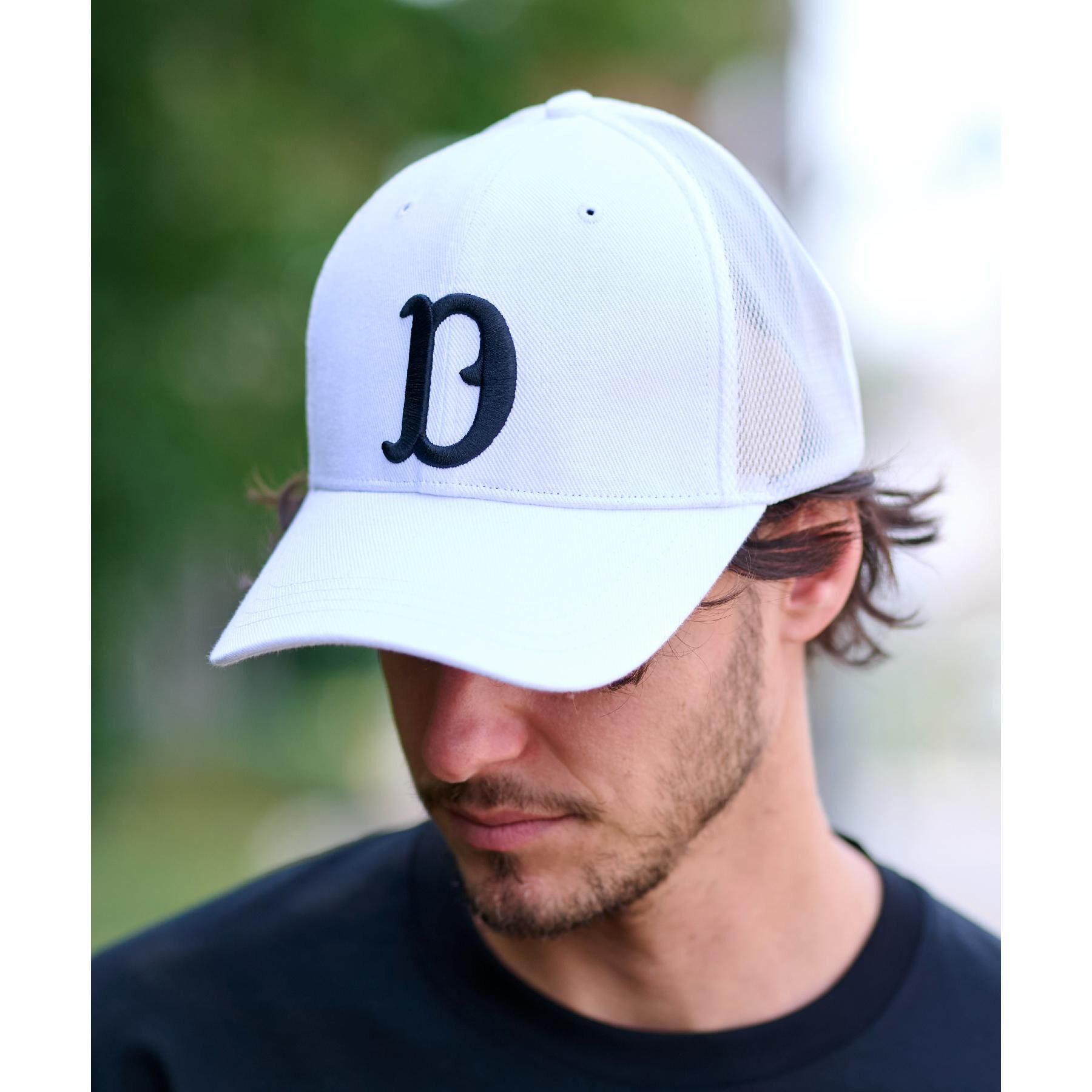 DRESSTERIOR「Dロゴ メッシュキャップ」|キャップ・キャスケット|