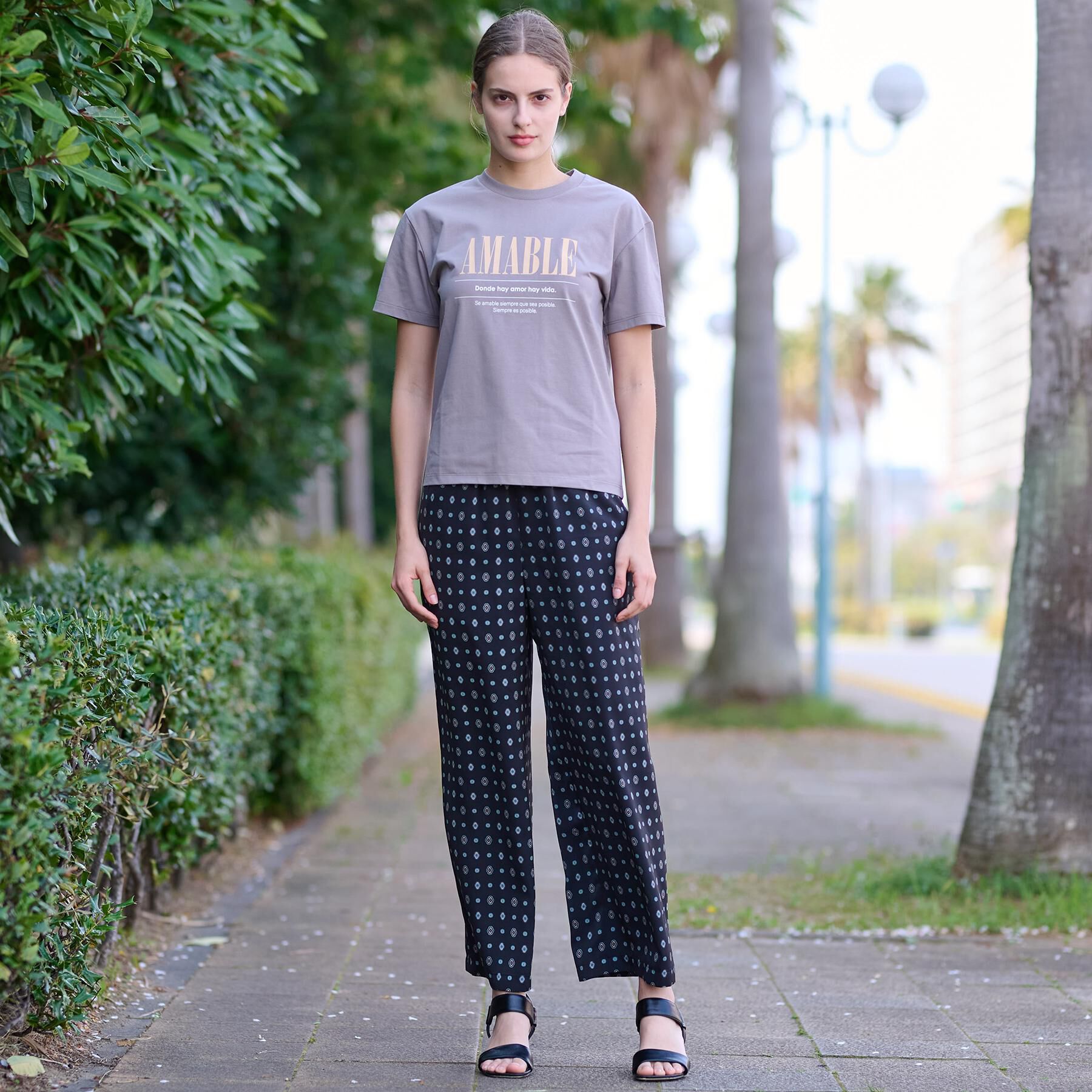 DRESSTERIOR「【接触冷感/UVカット】バックブリーズテックロゴTシャツ」|Tシャツ・カットソー|