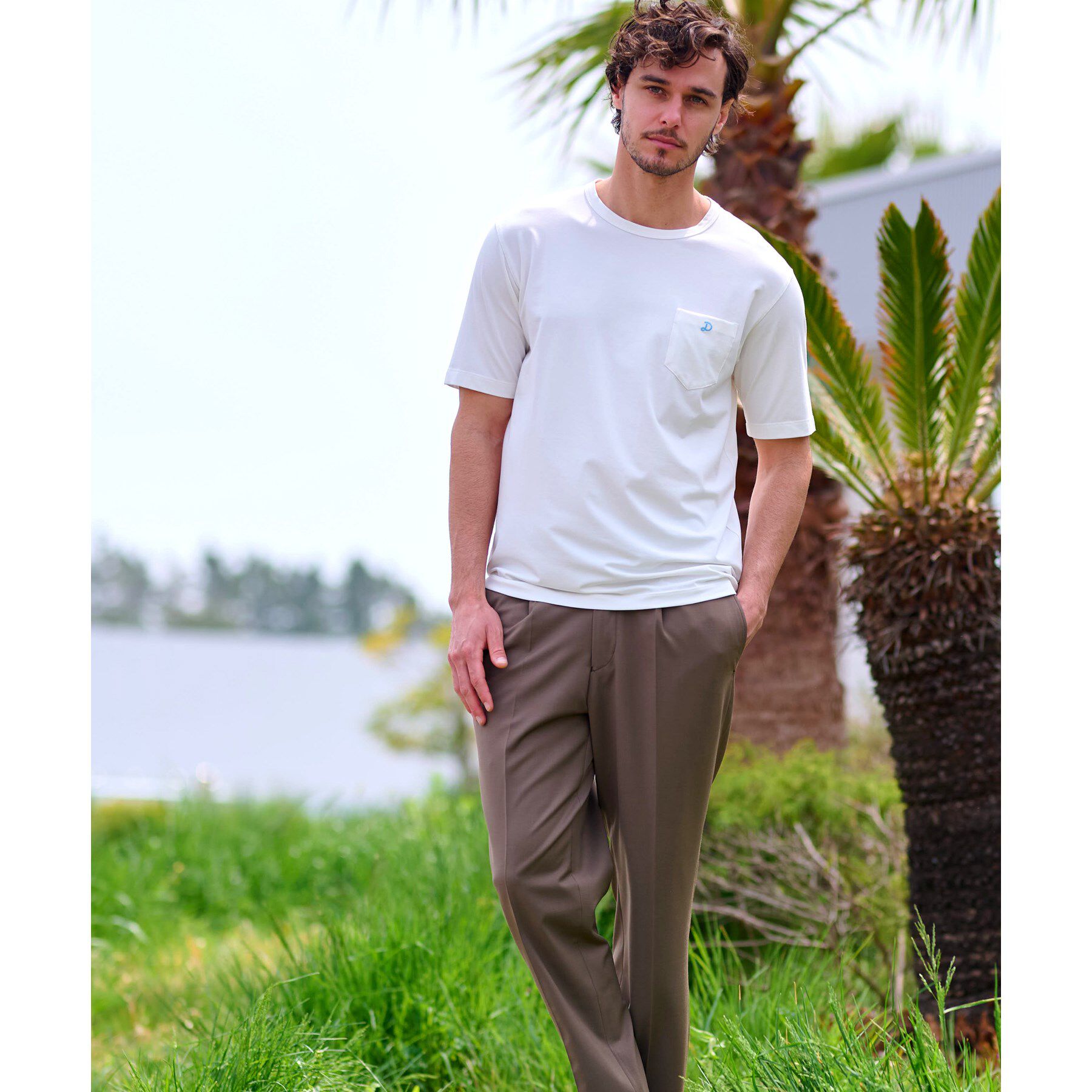 DRESSTERIOR「ソフトタッチ インナーTシャツ」|Tシャツ・カットソー|