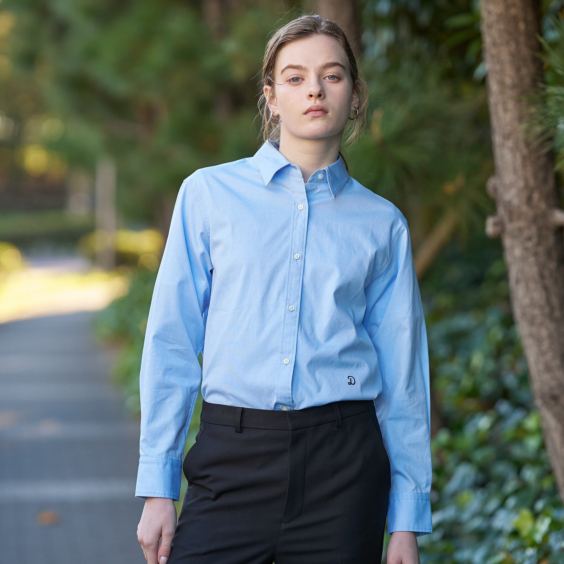 DRESSTERIOR「【春カラー/通勤/ウォッシャブル】オックスフォードシャツ」|シャツ・ブラウス|