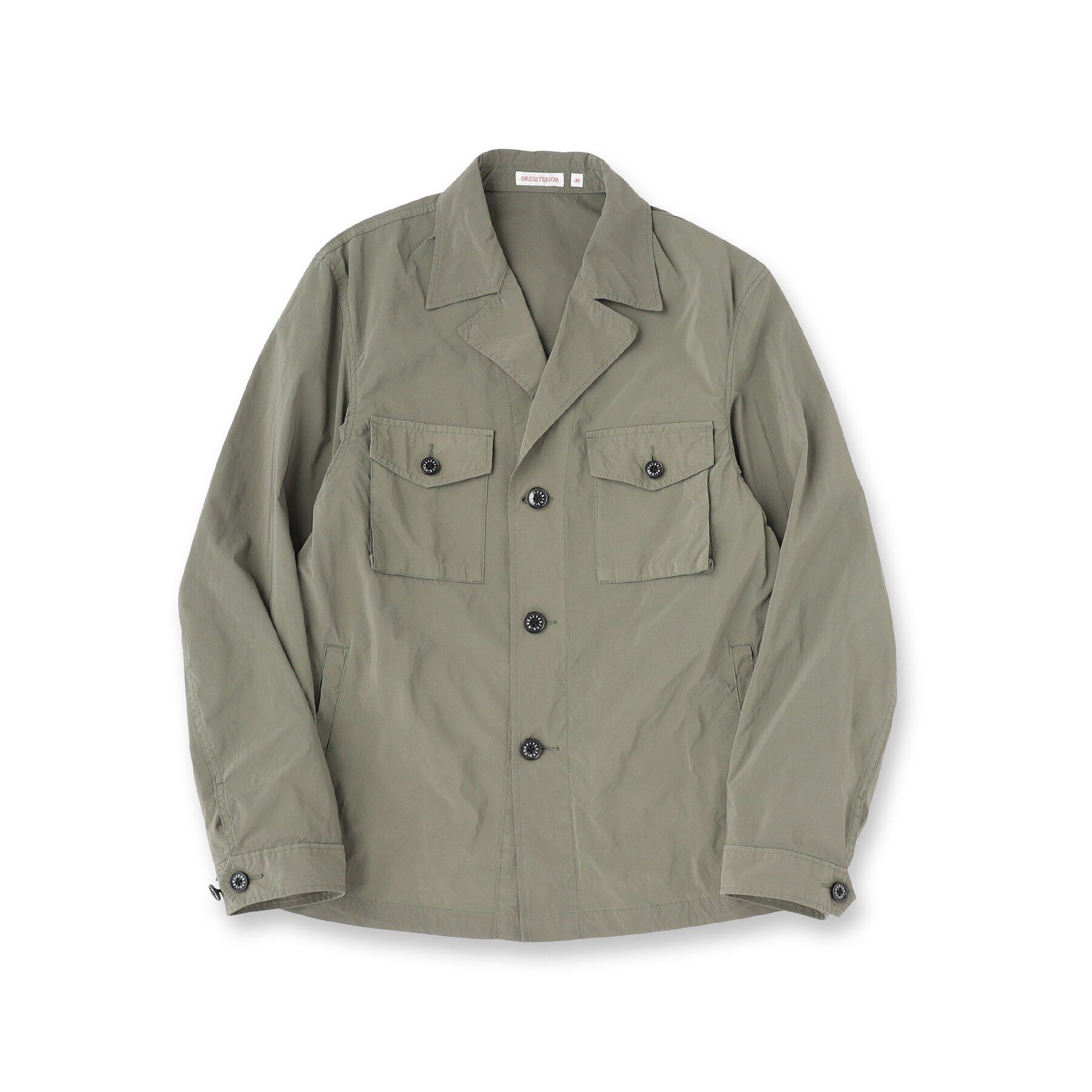 DRESSTERIOR「【ウォッシャブル】ガーメントダイ M65フィールドジャケット」|ブルゾン・スタジャン|