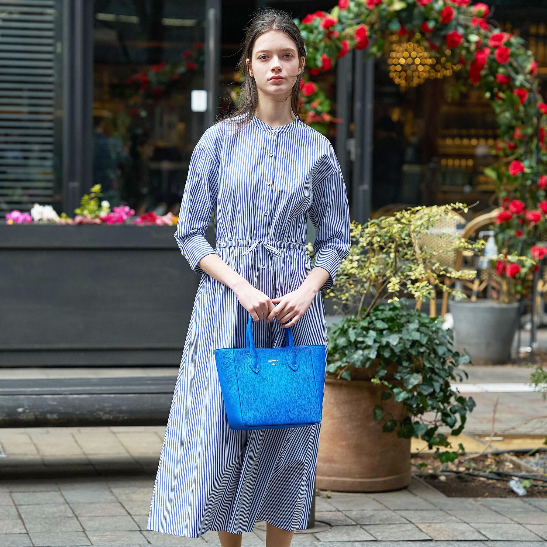 DRESSTERIOR「【ウォッシャブル】ロンスト シャツワンピース」|ワンピース|