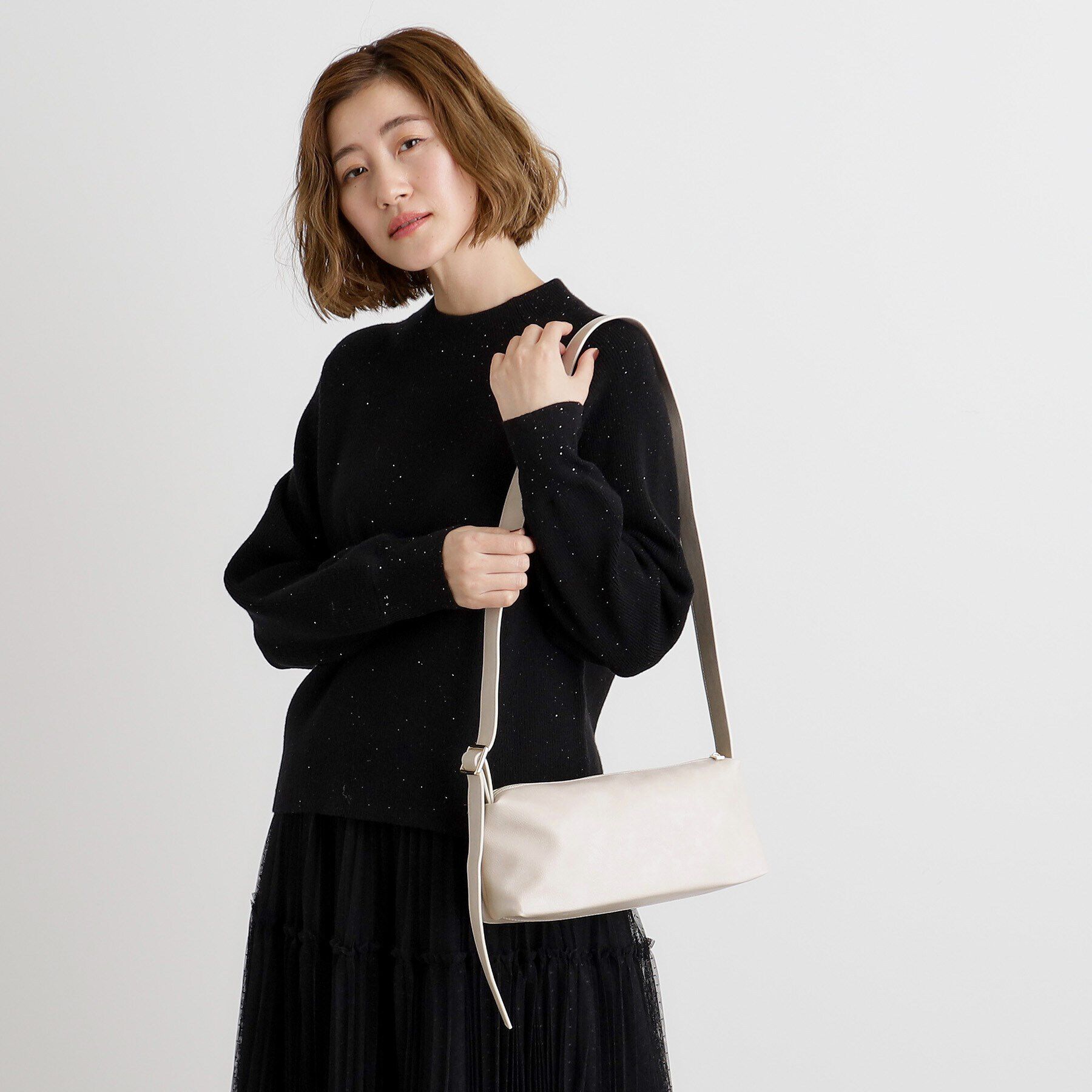 grove「スクエアミニワイドショルダー」|ショルダー・メッセンジャー|