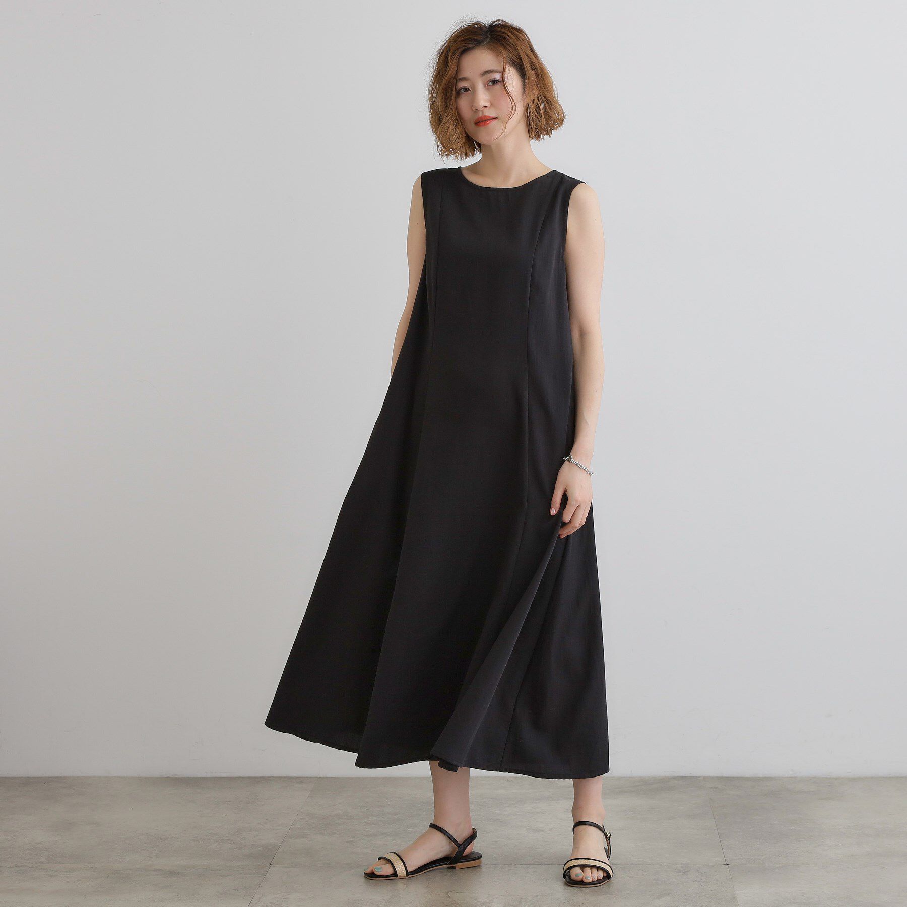 grove「【品よく着こなす、大人のワークスタイル】ワークジャケット&times;ワンピースセット」|ワンピース|