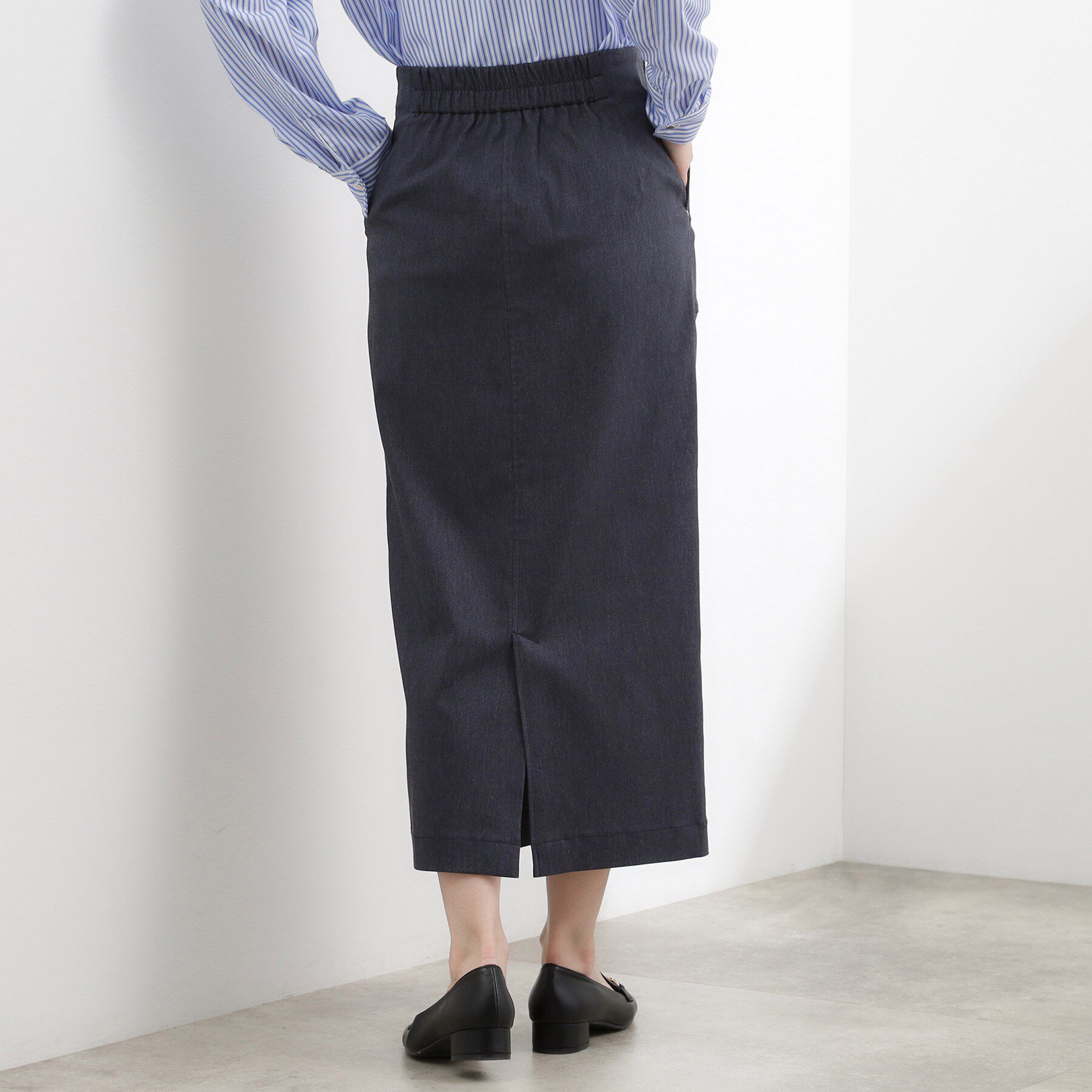 grove「【貴島明日香さん着用】ハイパーストレッチナロースカート」|スカート|