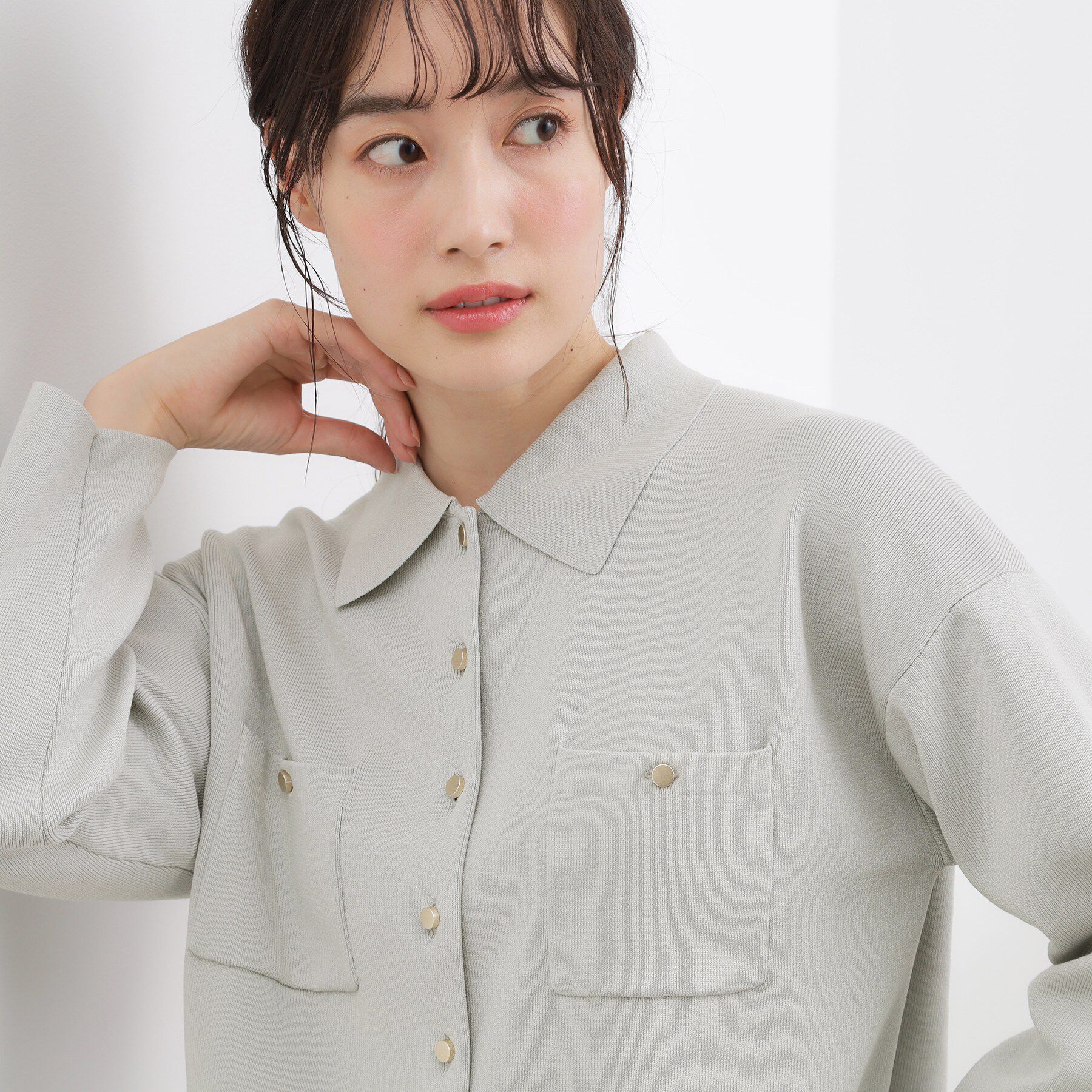 grove「高評価！一枚でも羽織でも、大人のTOPS風カーディガン」|カーディガン|