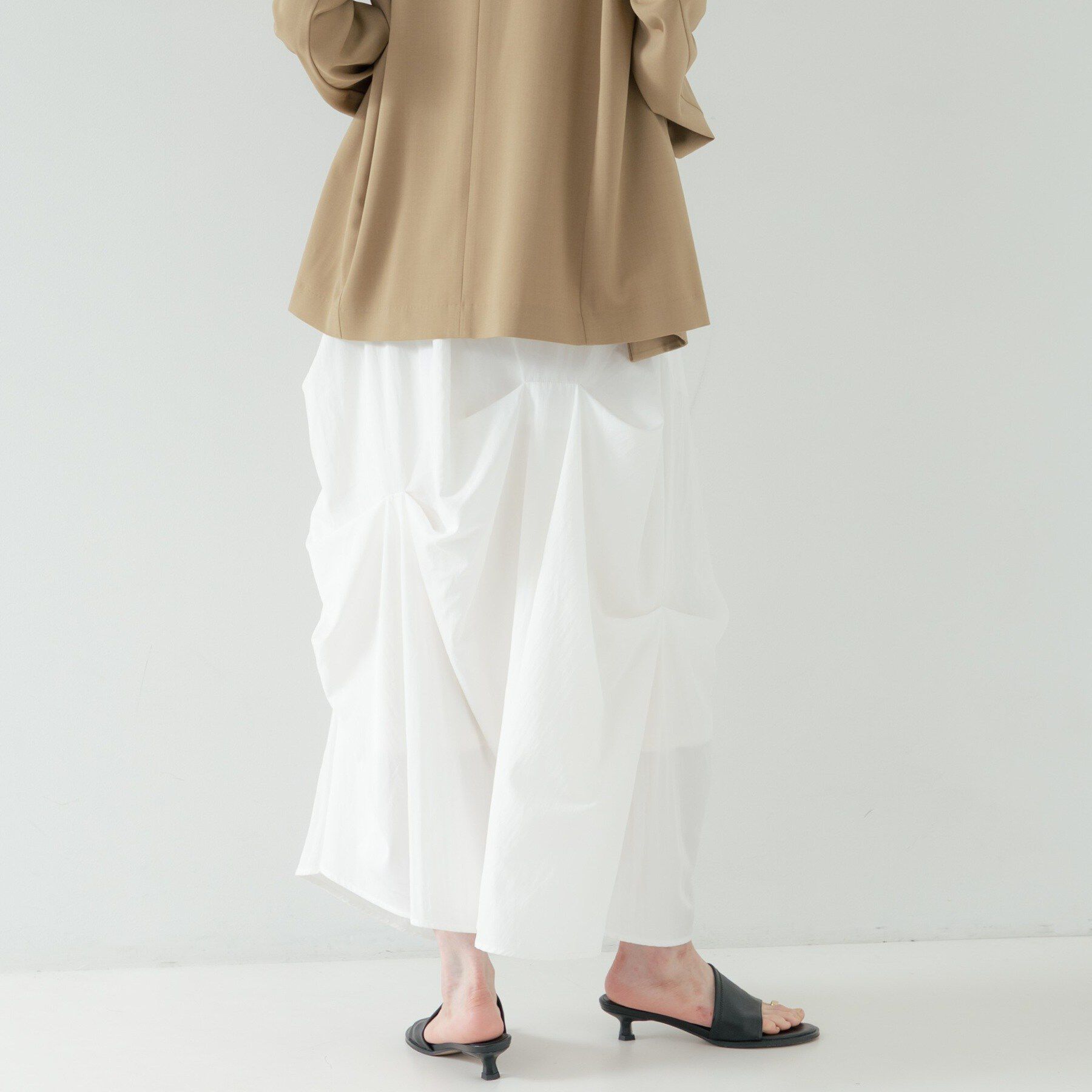 GALLEST「ランダムタックスカート」|スカート|