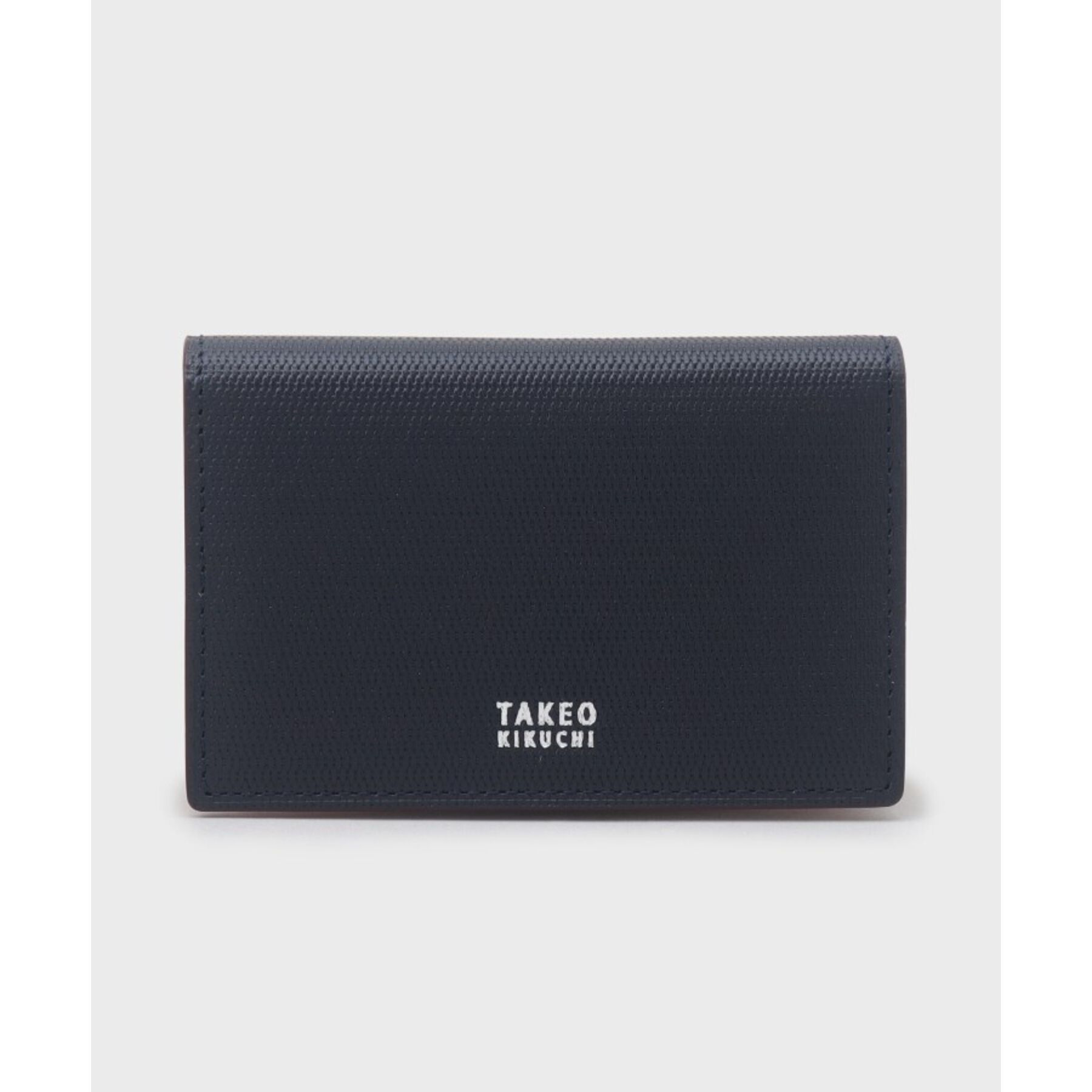 TAKEO KIKUCHI「【ソフト＆ナチュラル】ミニメッシュ レザー 名刺入れ」|名刺入れ・カードケース|