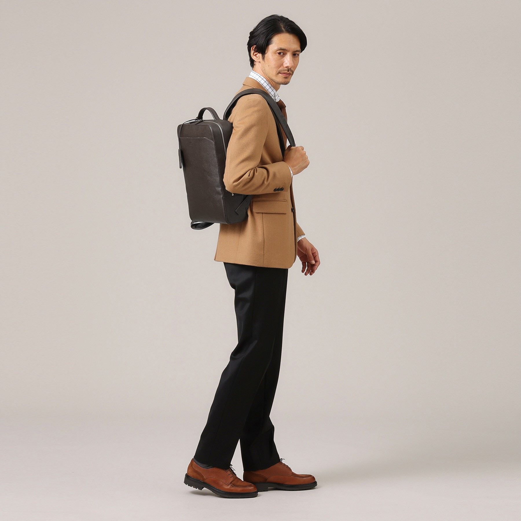 TAKEO KIKUCHI「フルベジタブルレザー バックパック」|リュック|