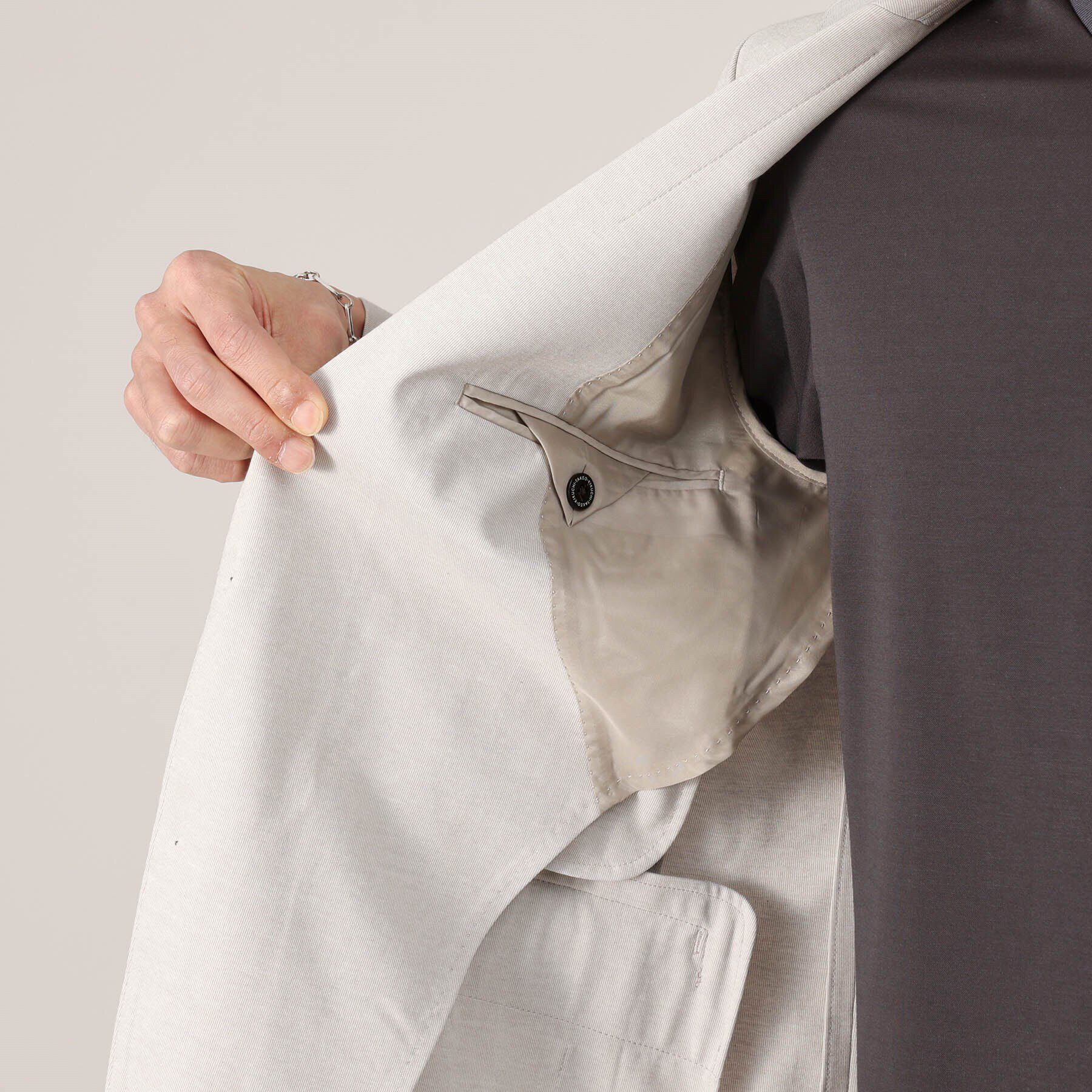 TAKEO KIKUCHI「【360&deg;ストレッチ／セットアップ対応】None Of Stress シャドーピンストライプ ジャケ」|テーラードジャケット|