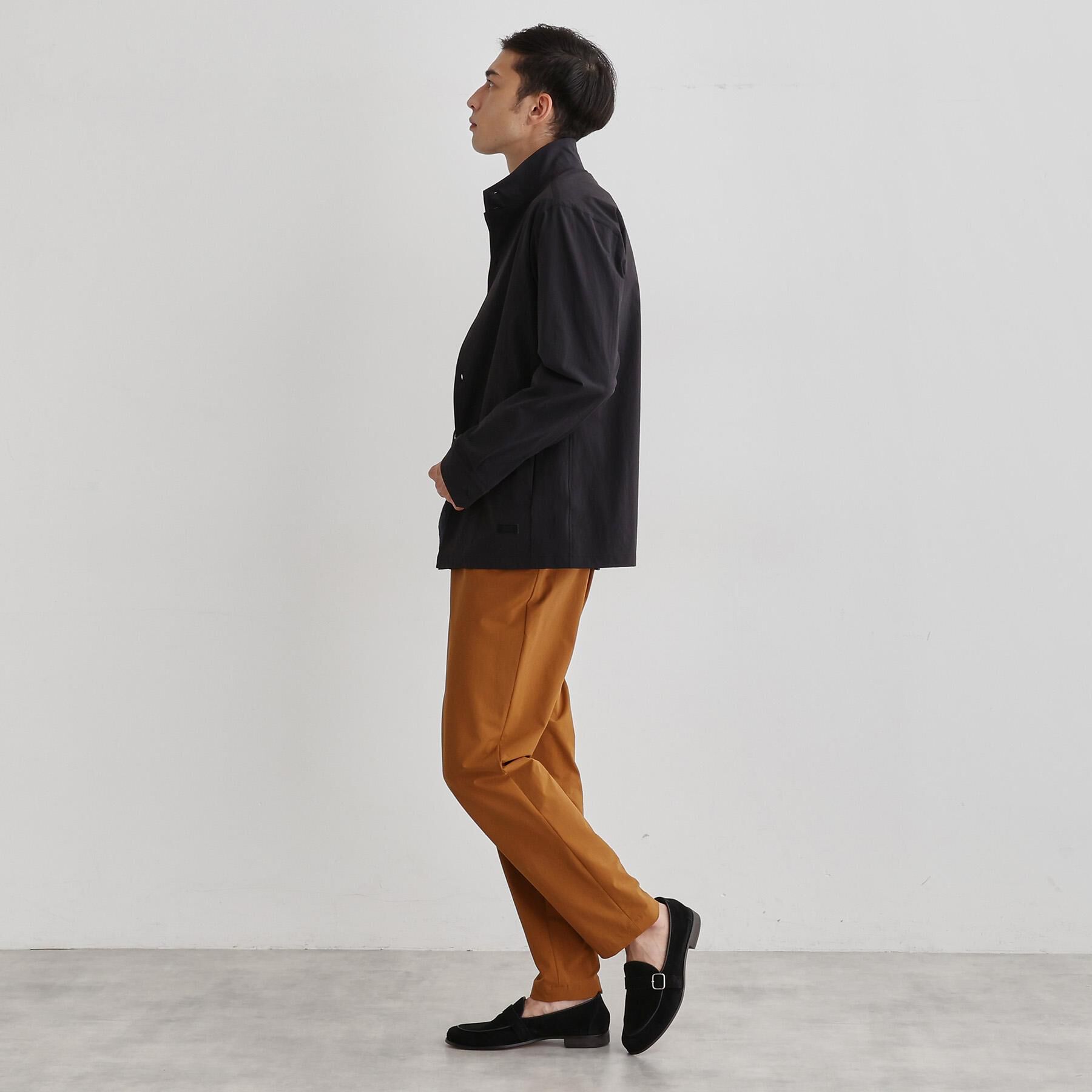 TAKEO KIKUCHI「【3D ナイロン ストレッチ】スタンドカラー シャツブルゾン」|ブルゾン・スタジャン|