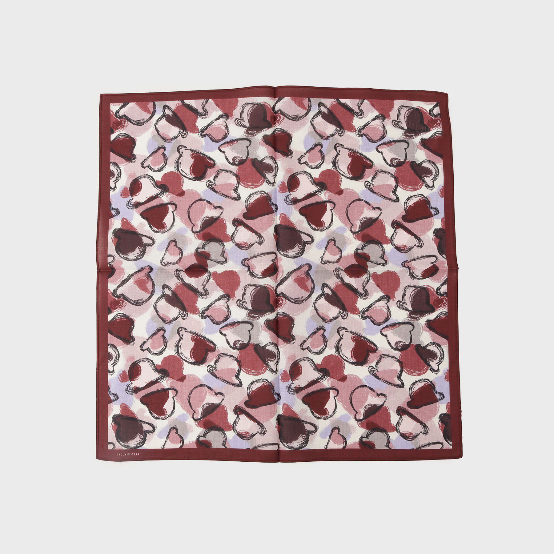 TAKEO KIKUCHI「ボーラーハットプリントハンカチ」|ハンカチ|