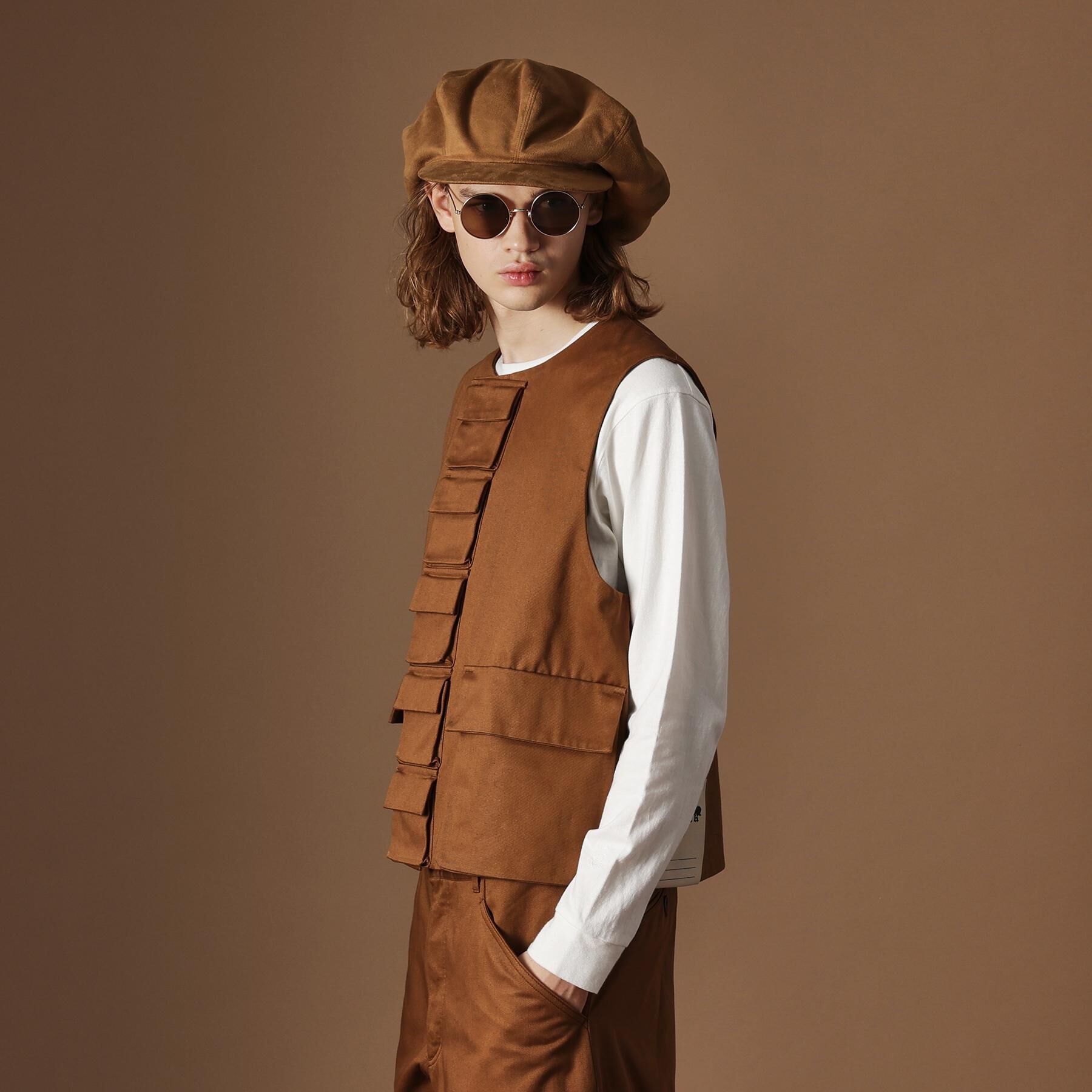 40CARATS&525「【Sサイズ～】多ポケットユーティリティべスト」|ベスト・ジレ|