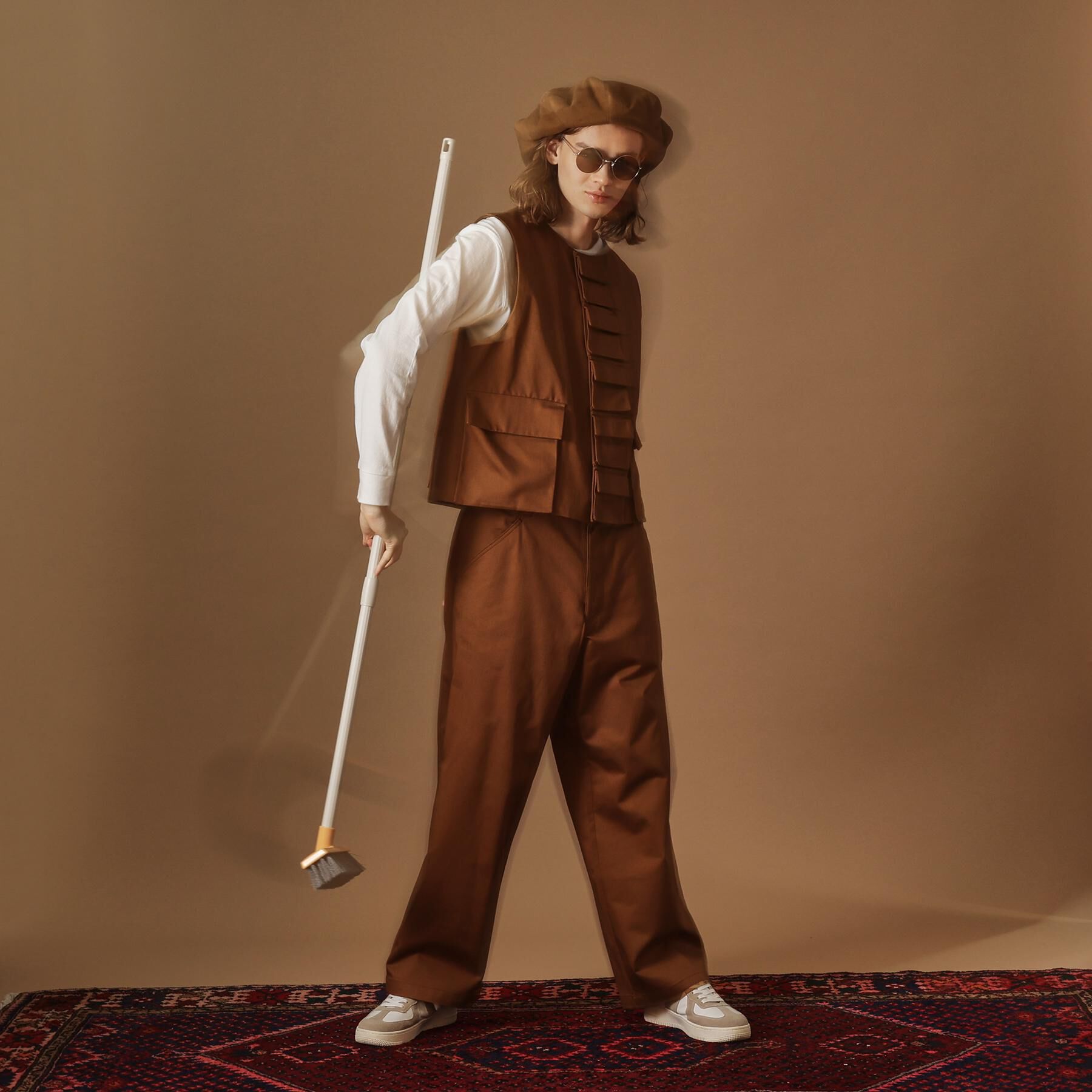 40CARATS&525「【Sサイズ～】多ポケットユーティリティべスト」|ベスト・ジレ|