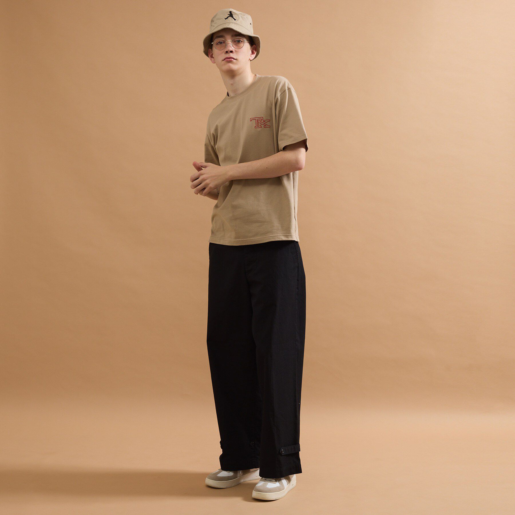 40CARATS&525「【Sサイズ～】TKワンポイント刺繍半袖Tシャツ」|Tシャツ・カットソー|