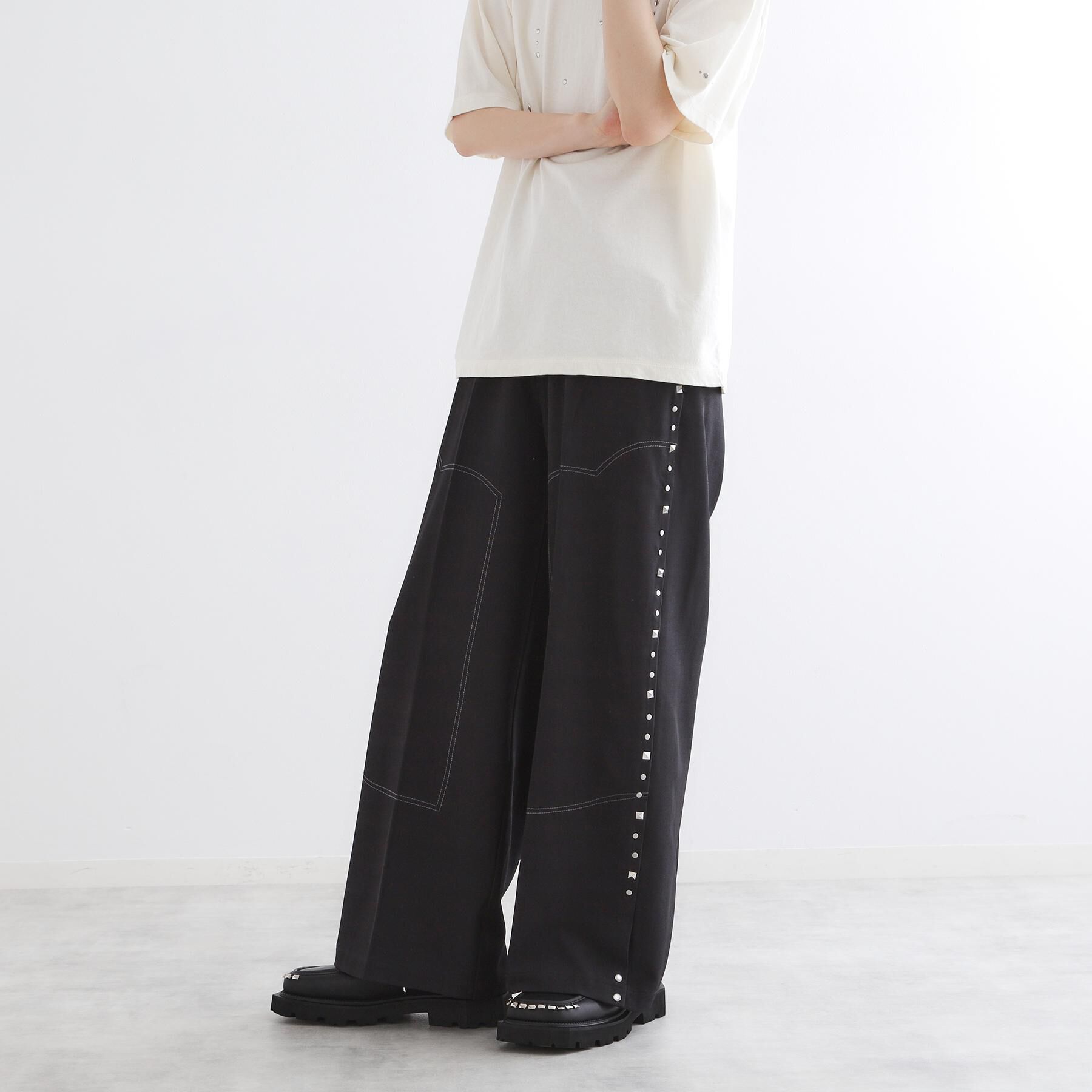 tk.TAKEO KIKUCHI「スタッズスラックス」|その他|