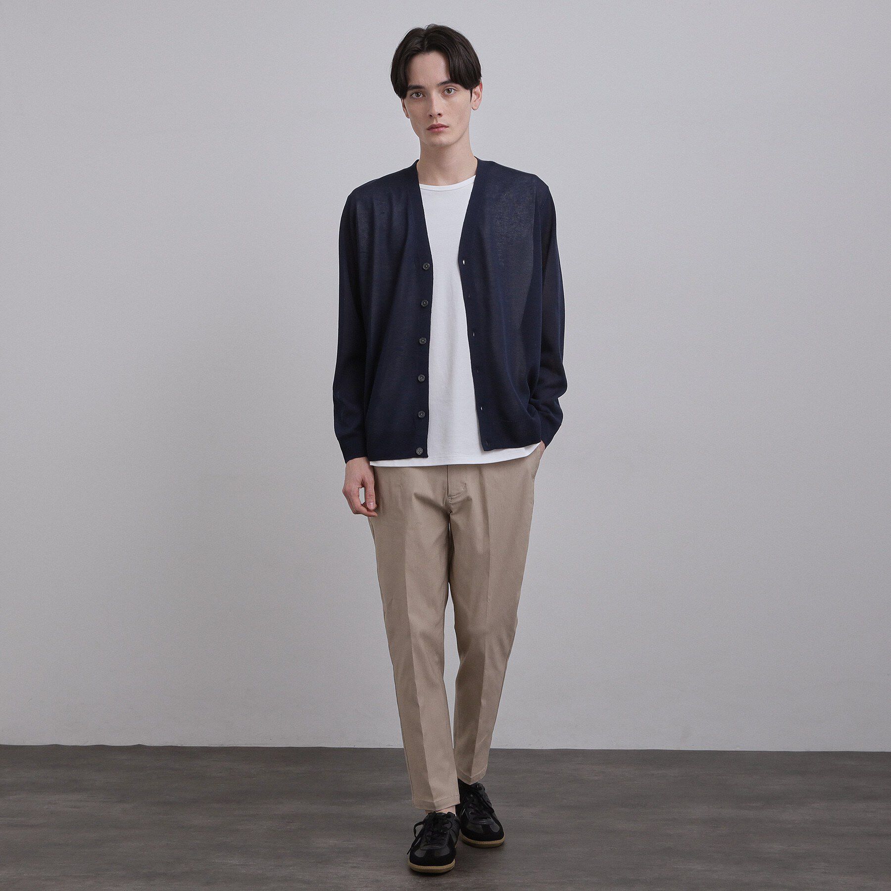 tk.TAKEO KIKUCHI「Vネックニットカーディガン」|カーディガン|